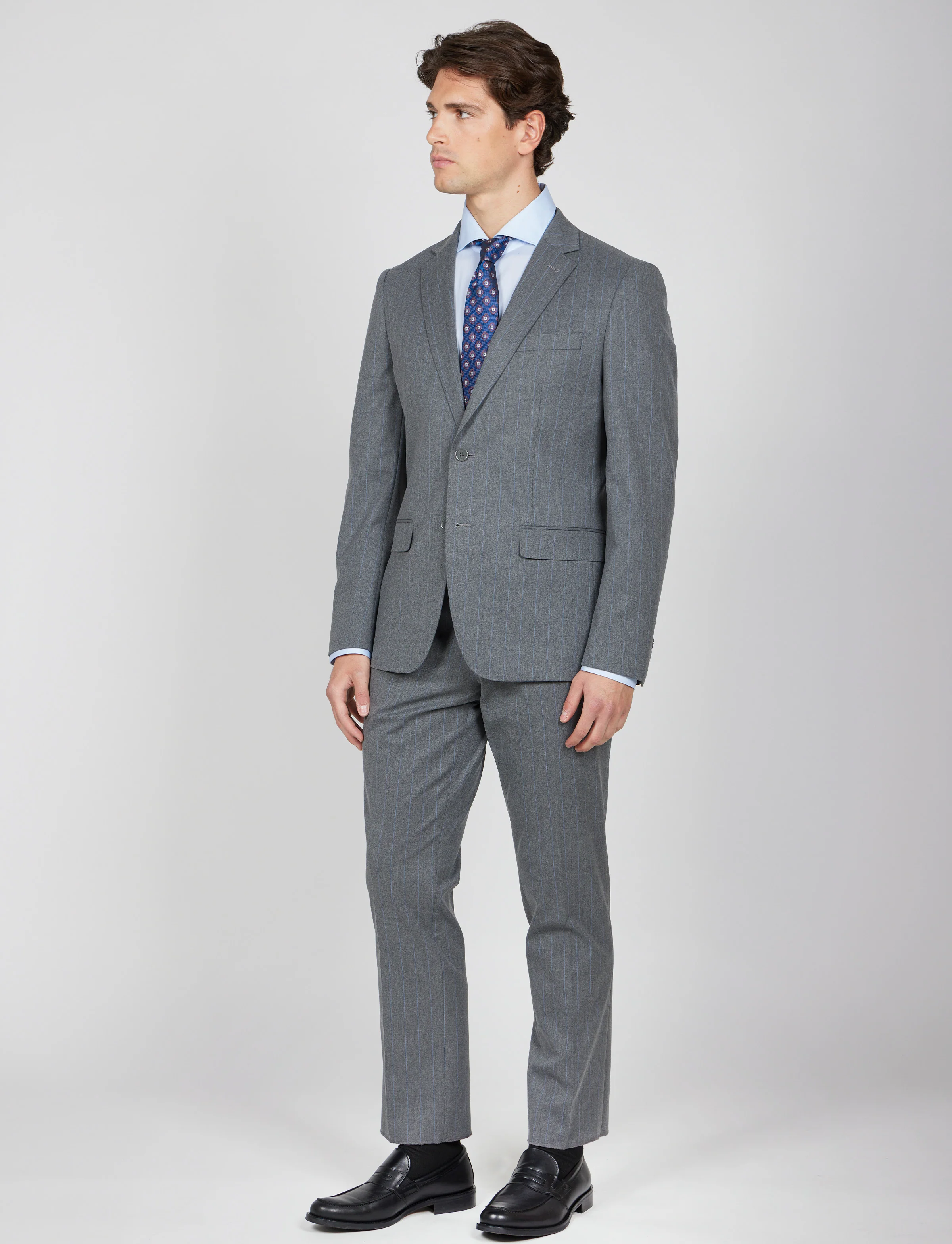 Abito classico gessato Drop 7 - Image 3