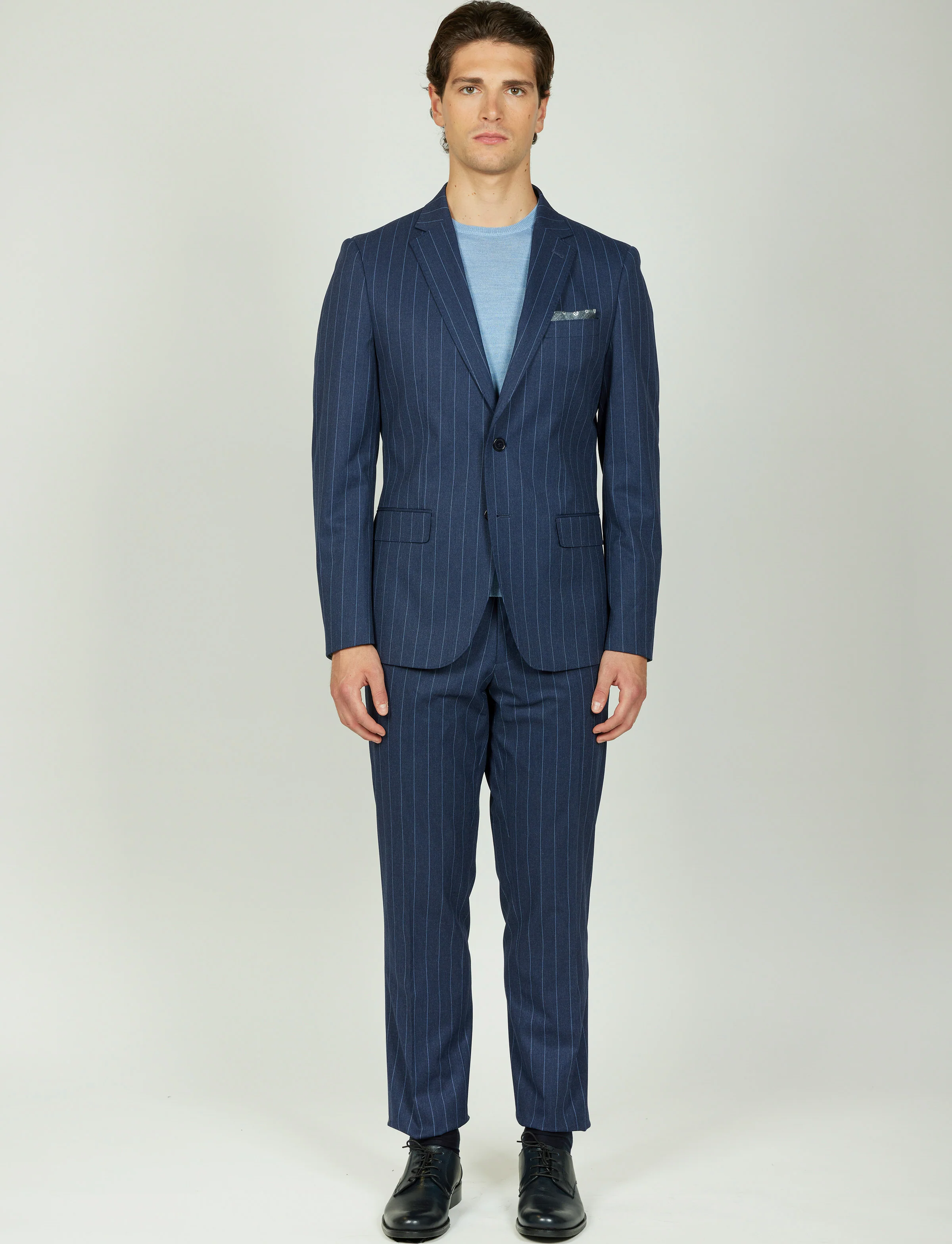 Abito classico gessato Drop 7 - Image 7