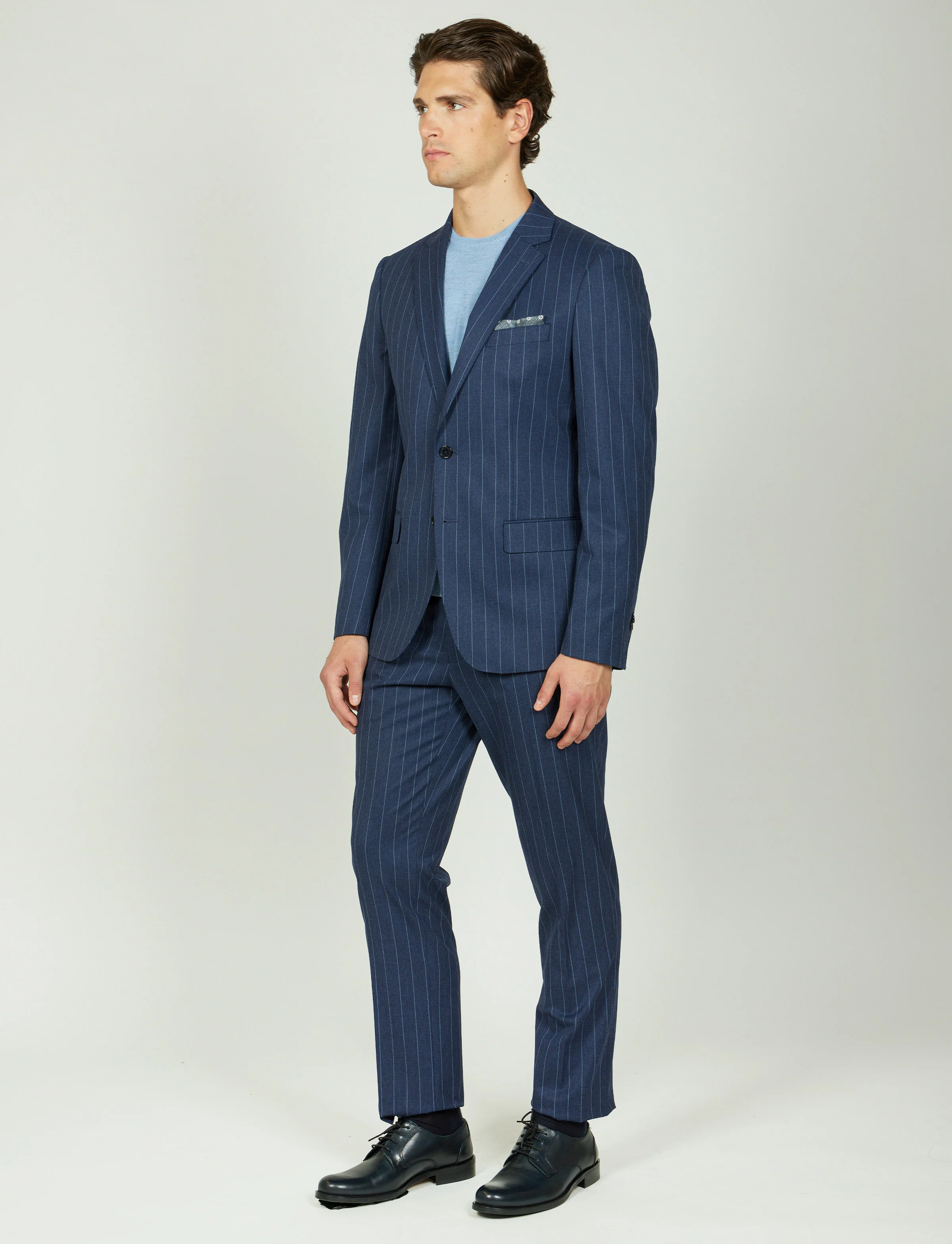 Abito classico gessato Drop 7 - Image 9