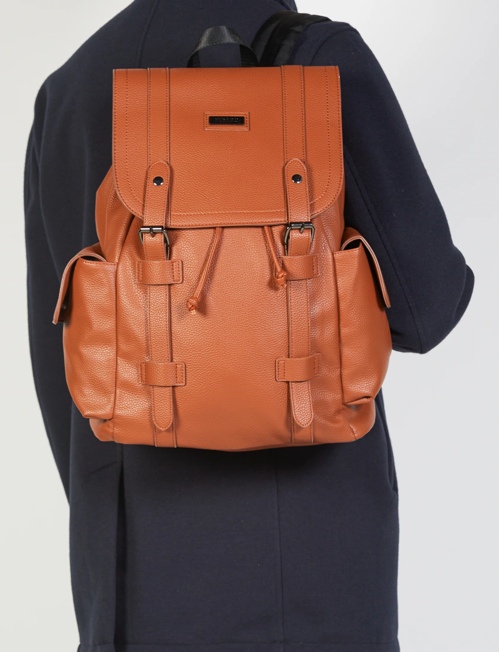 Zaino in eco-pelle con tasche - Image 17