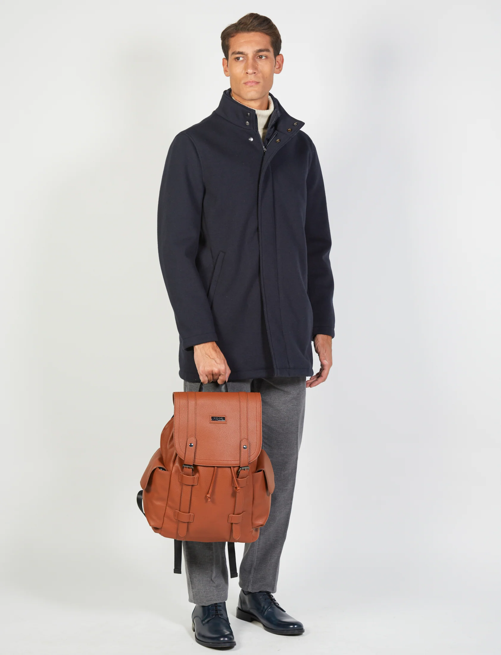 Zaino in eco-pelle con tasche - Image 20