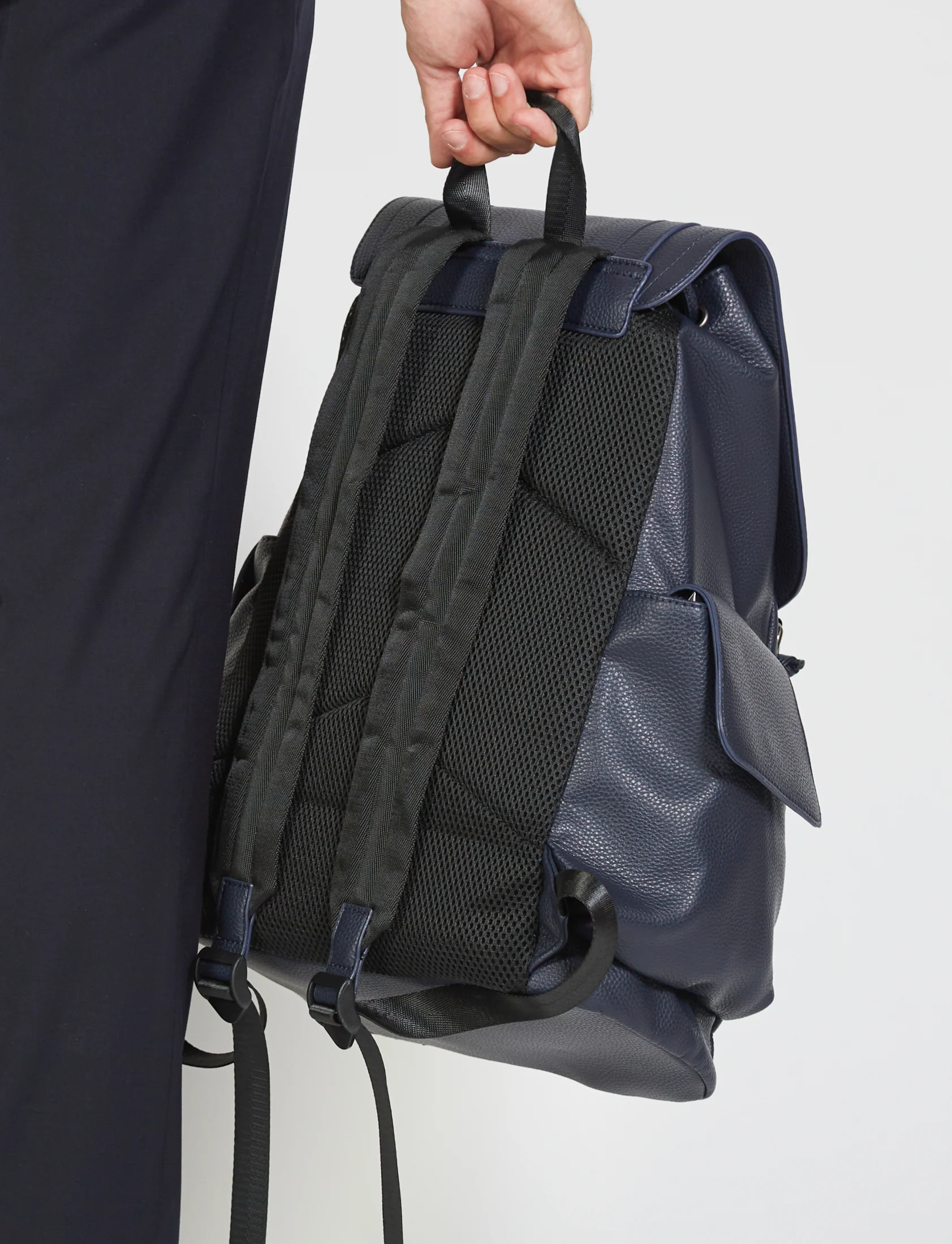 Zaino in eco-pelle con tasche - Image 4