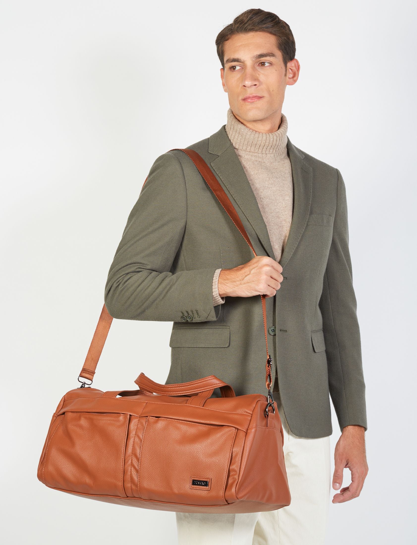 Borsone in eco-pelle con tracolla regolabile - Image 15