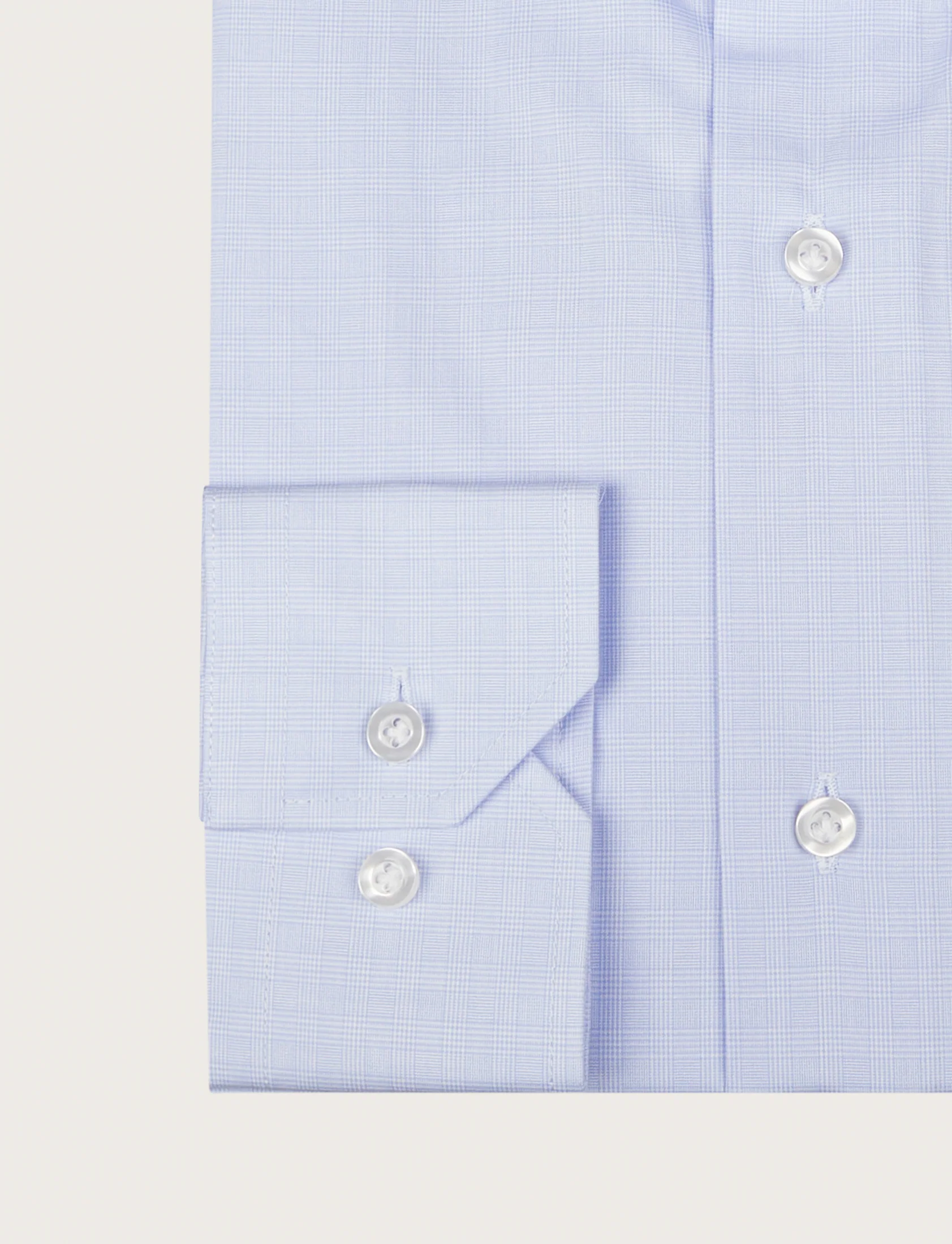 Camicia in cotone fantasia galles - Image 6