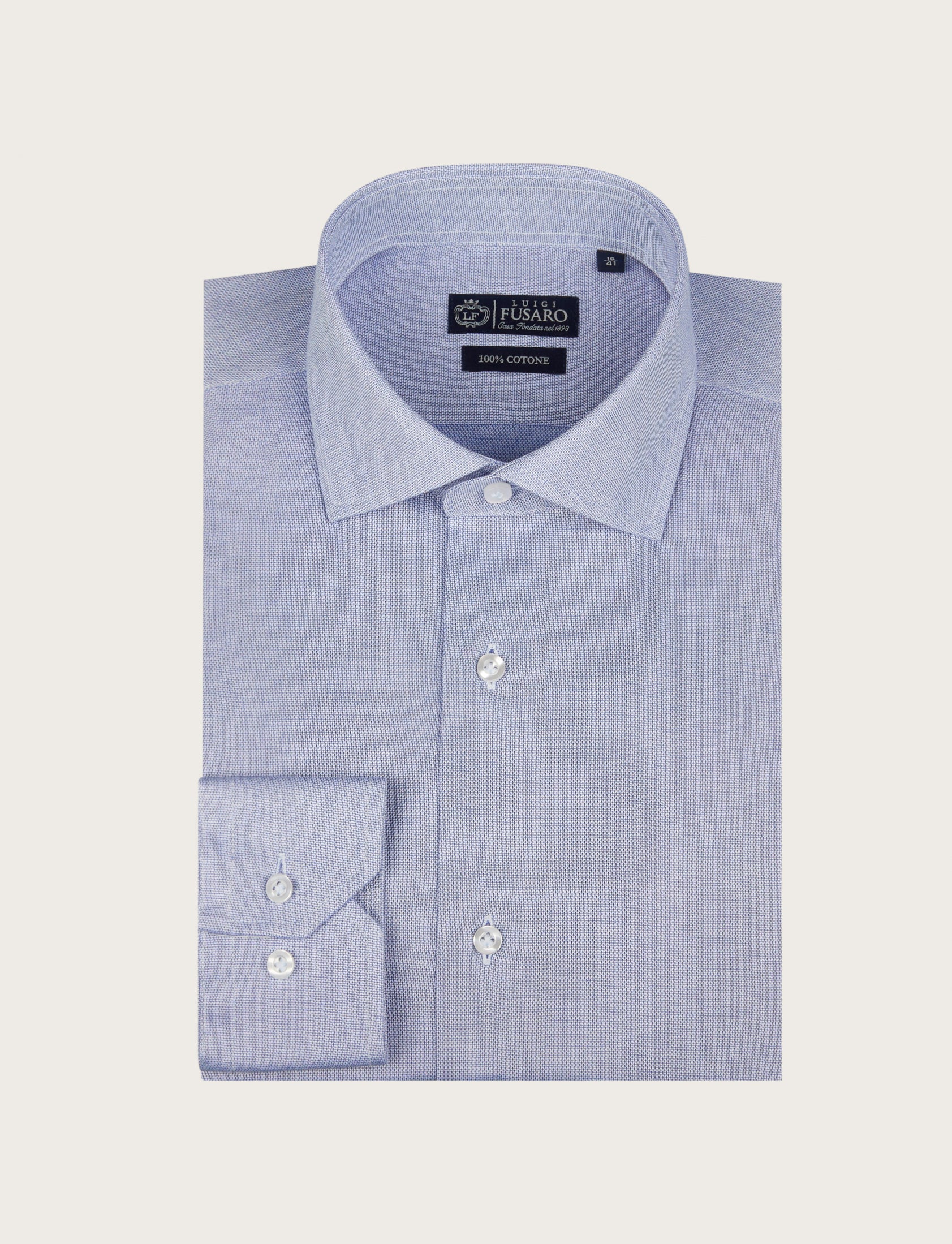 Camicia giro inglese in cotone - Image 4