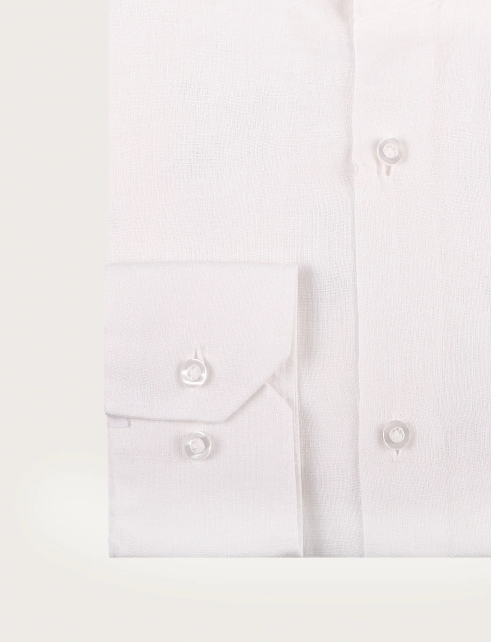 Camicia in lino con collo alla coreana - Image 6