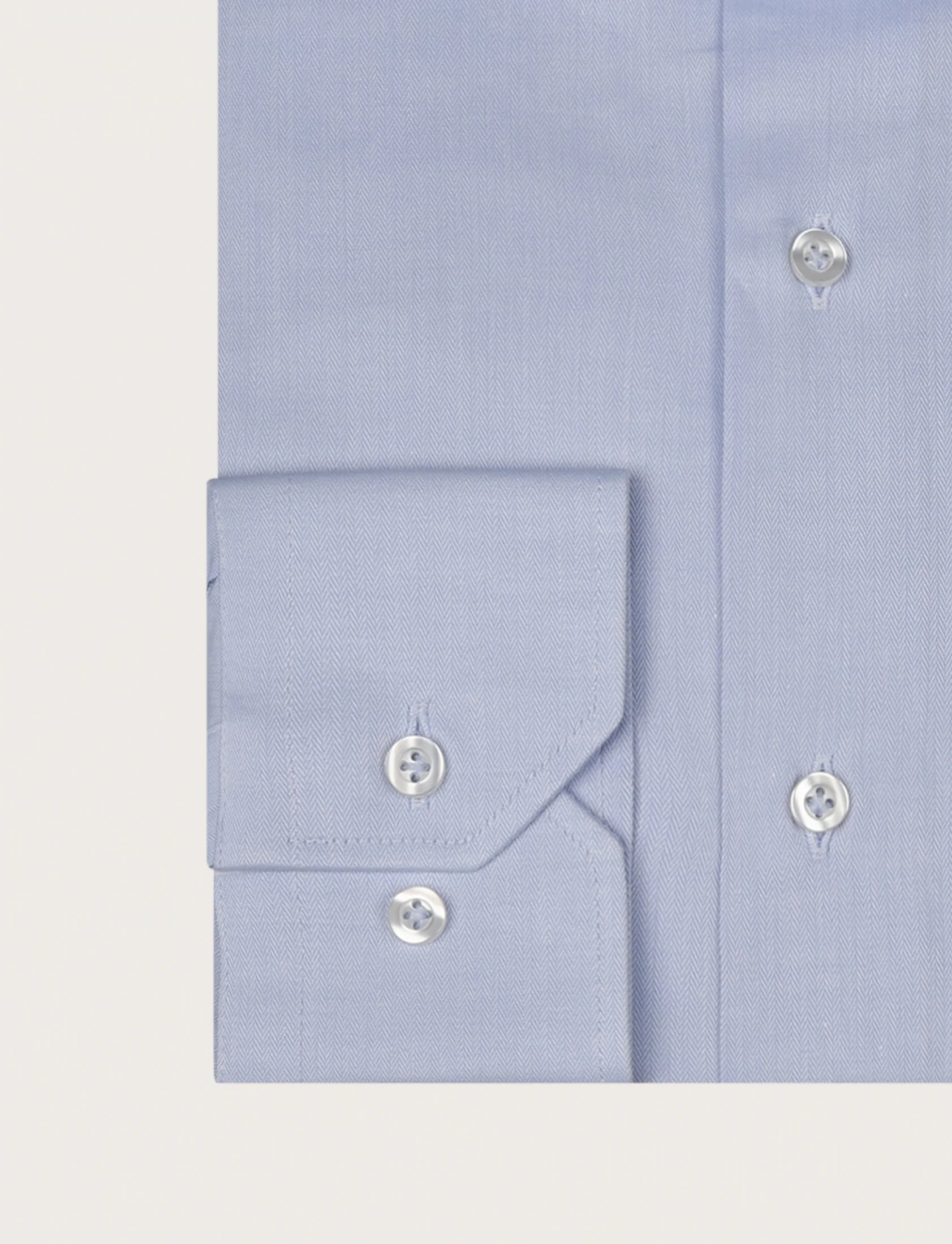 Camicia spigata in cotone - Image 3