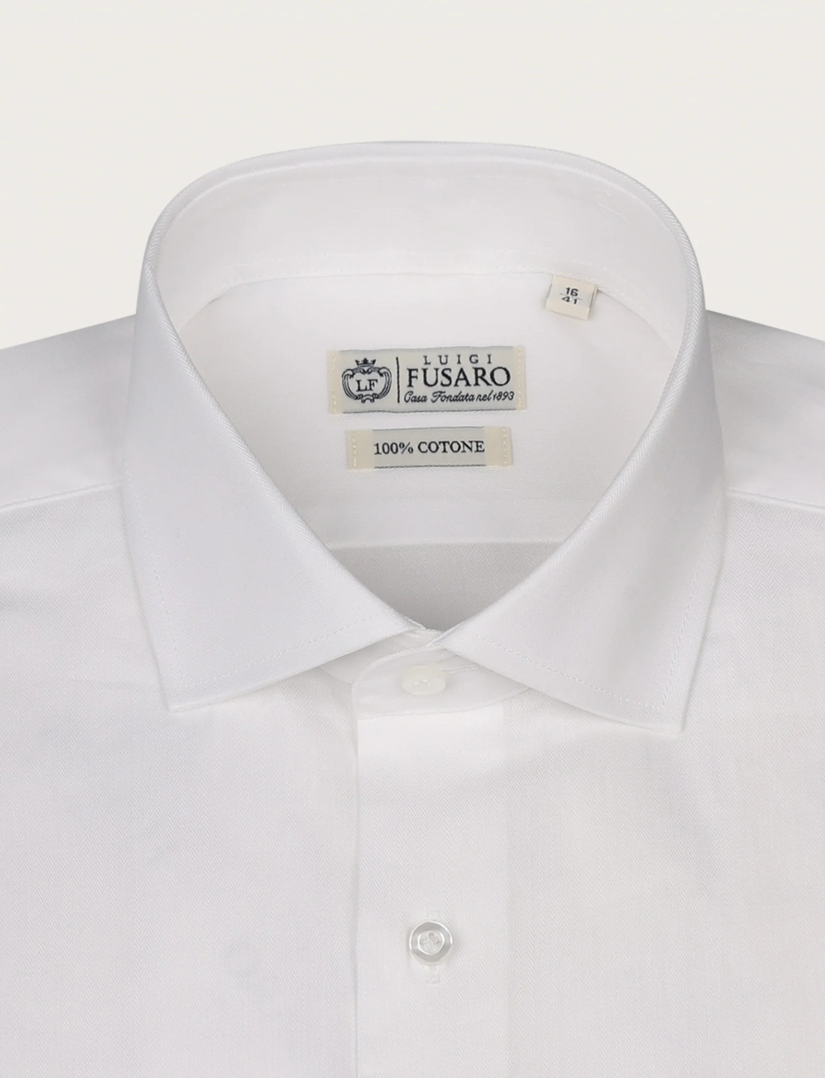 Camicia spigata in cotone - Image 5