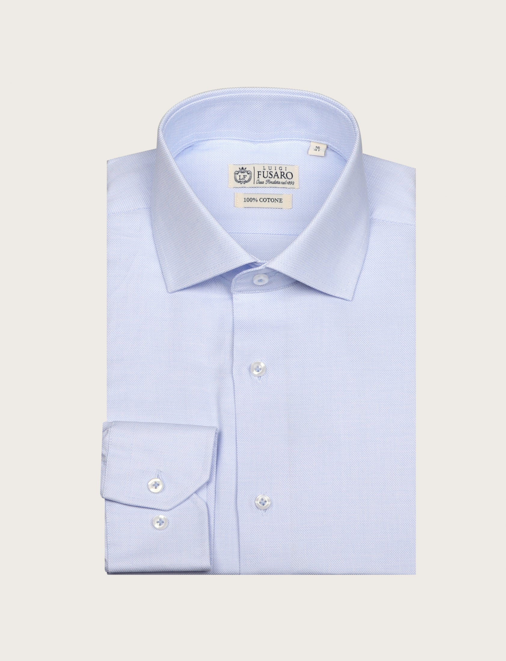 Camicia in cotone operato - Image 4