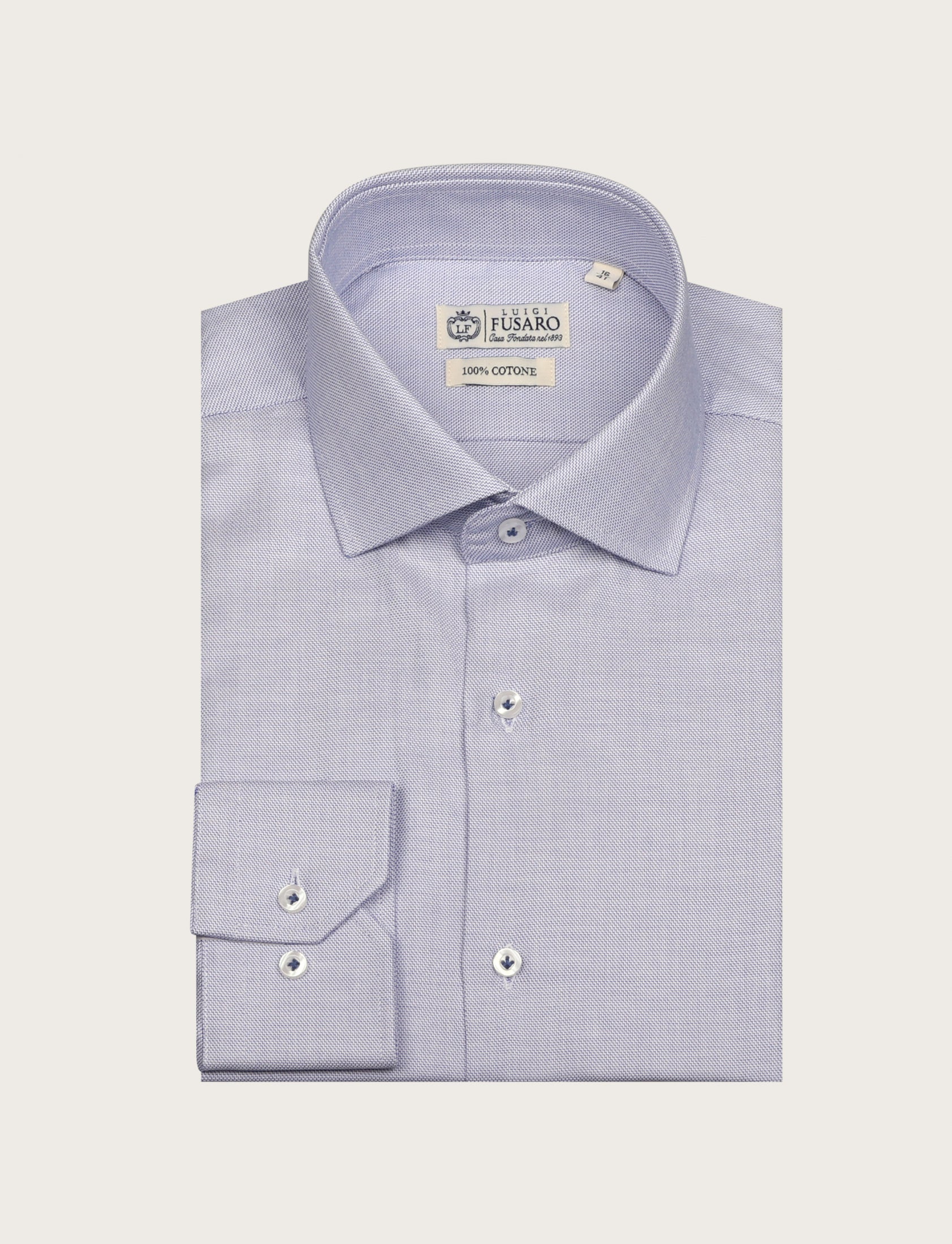 Camicia in cotone operato - Image 7