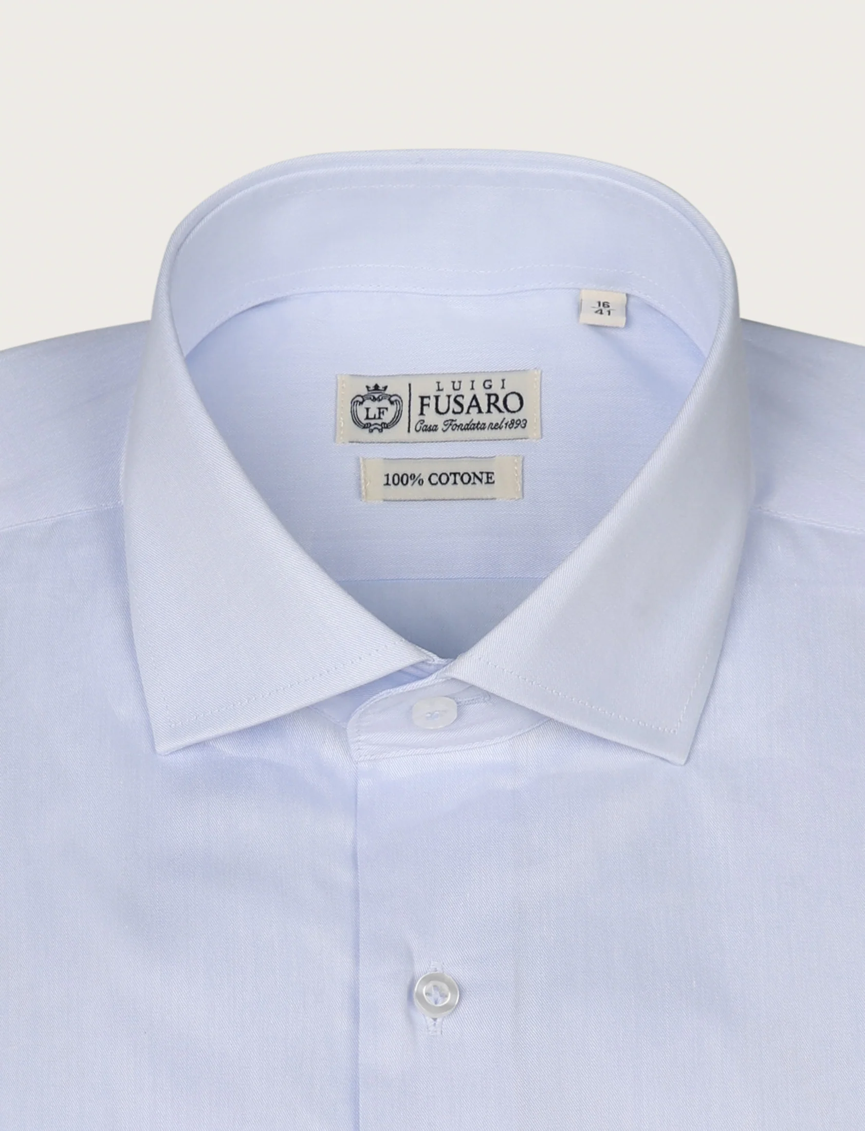 Camicia in twill 100% cotone - Image 11