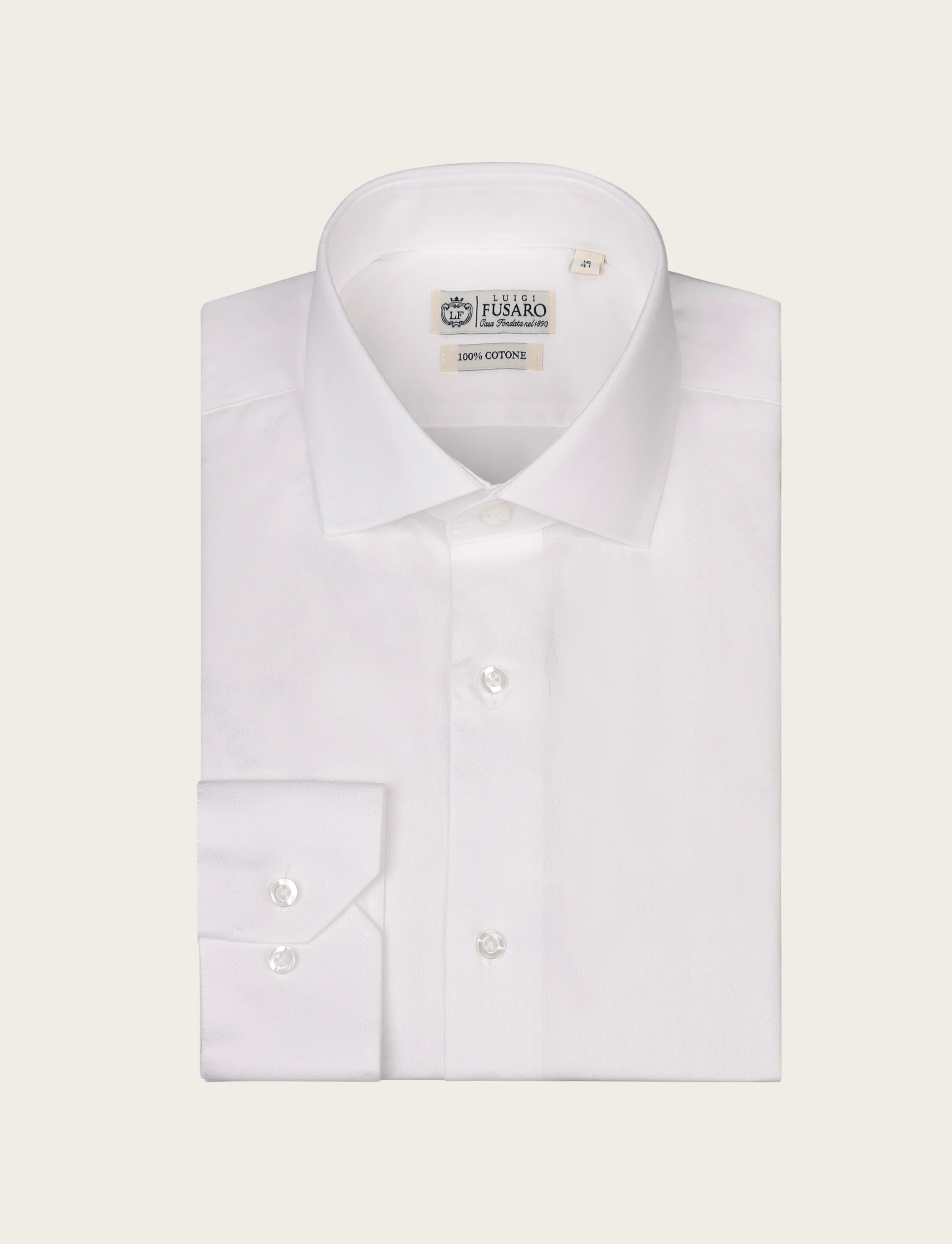 Camicia in twill 100% cotone - Image 4