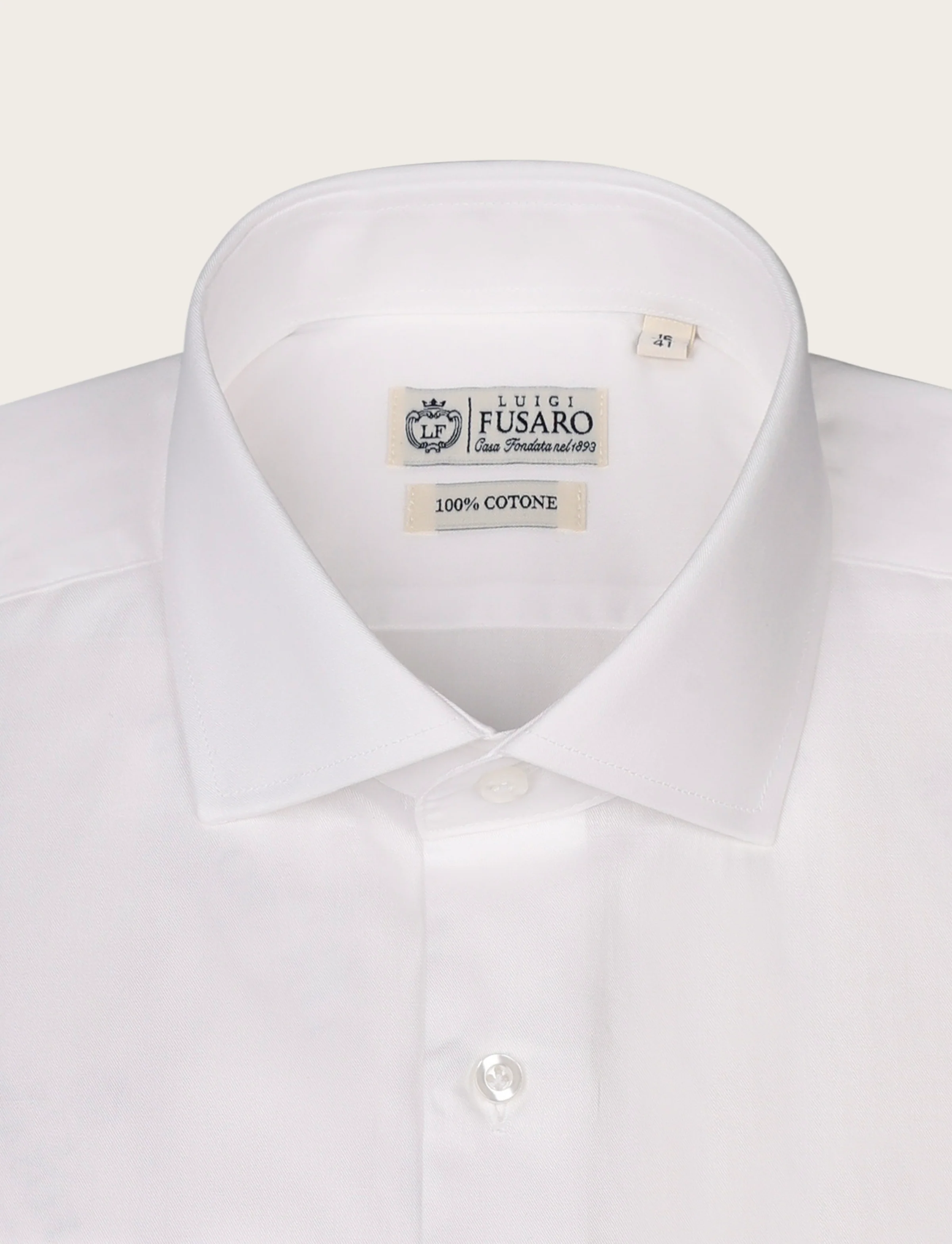 Camicia in twill 100% cotone - Image 5