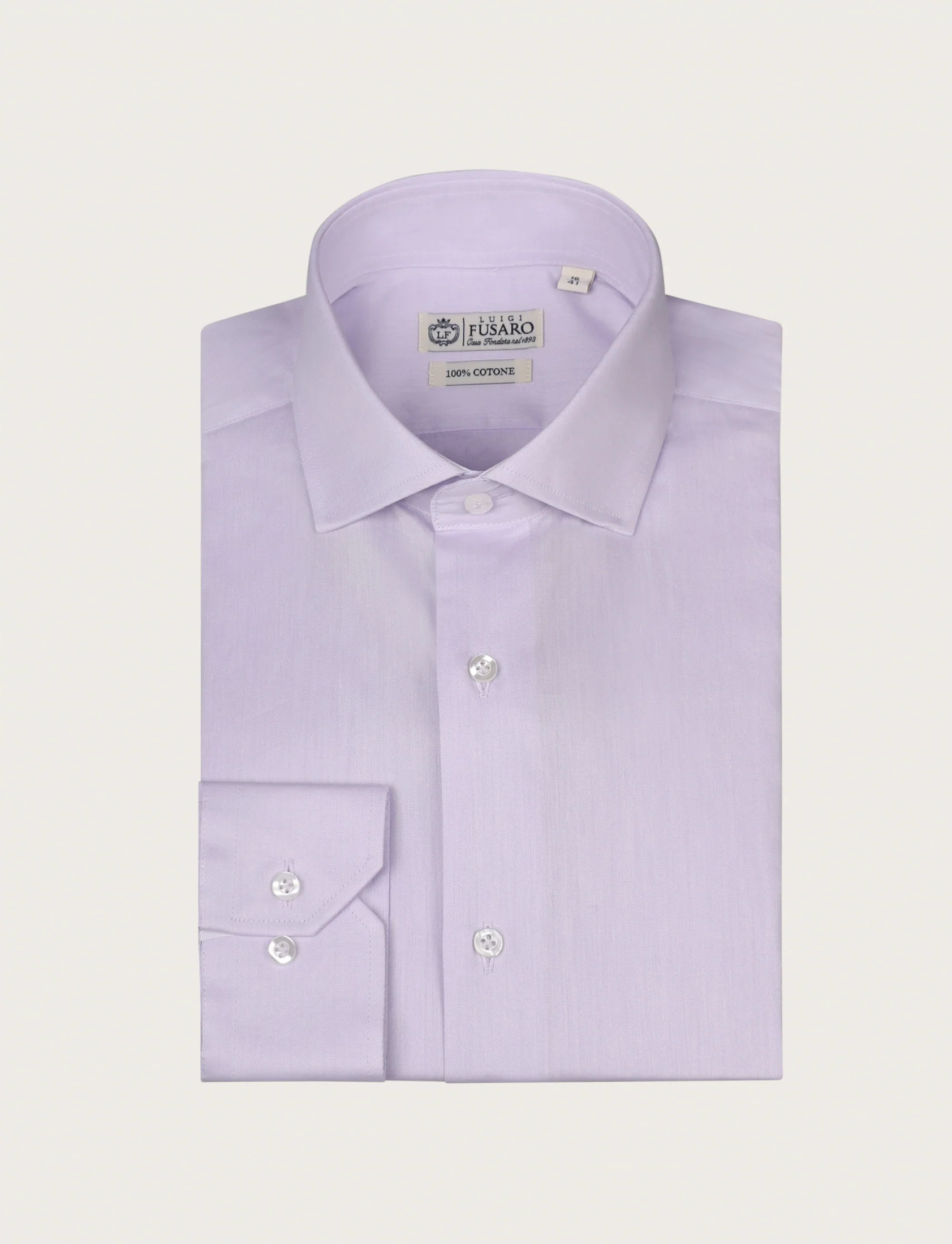 Camicia in twill 100% cotone - Image 7