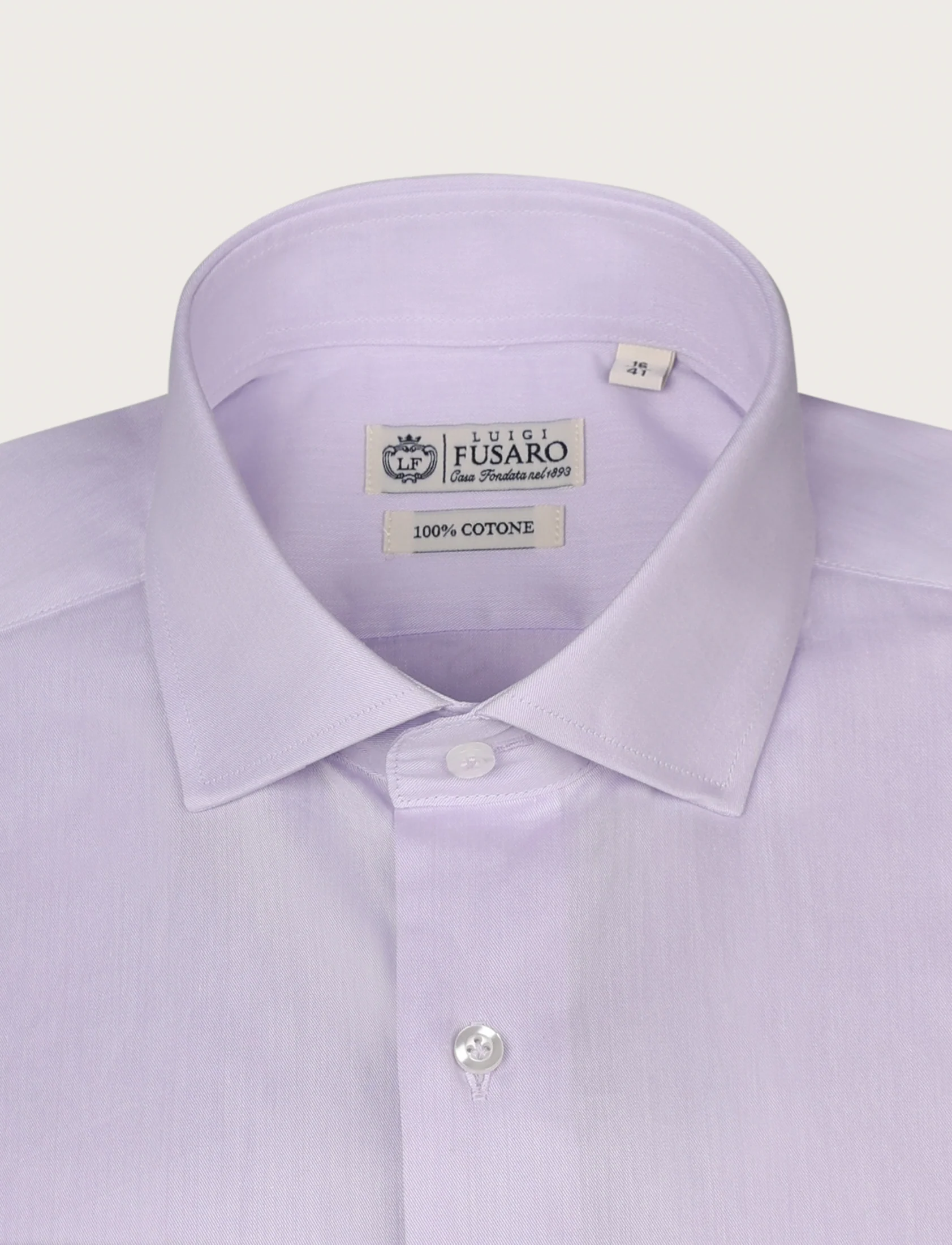 Camicia in twill 100% cotone - Image 8