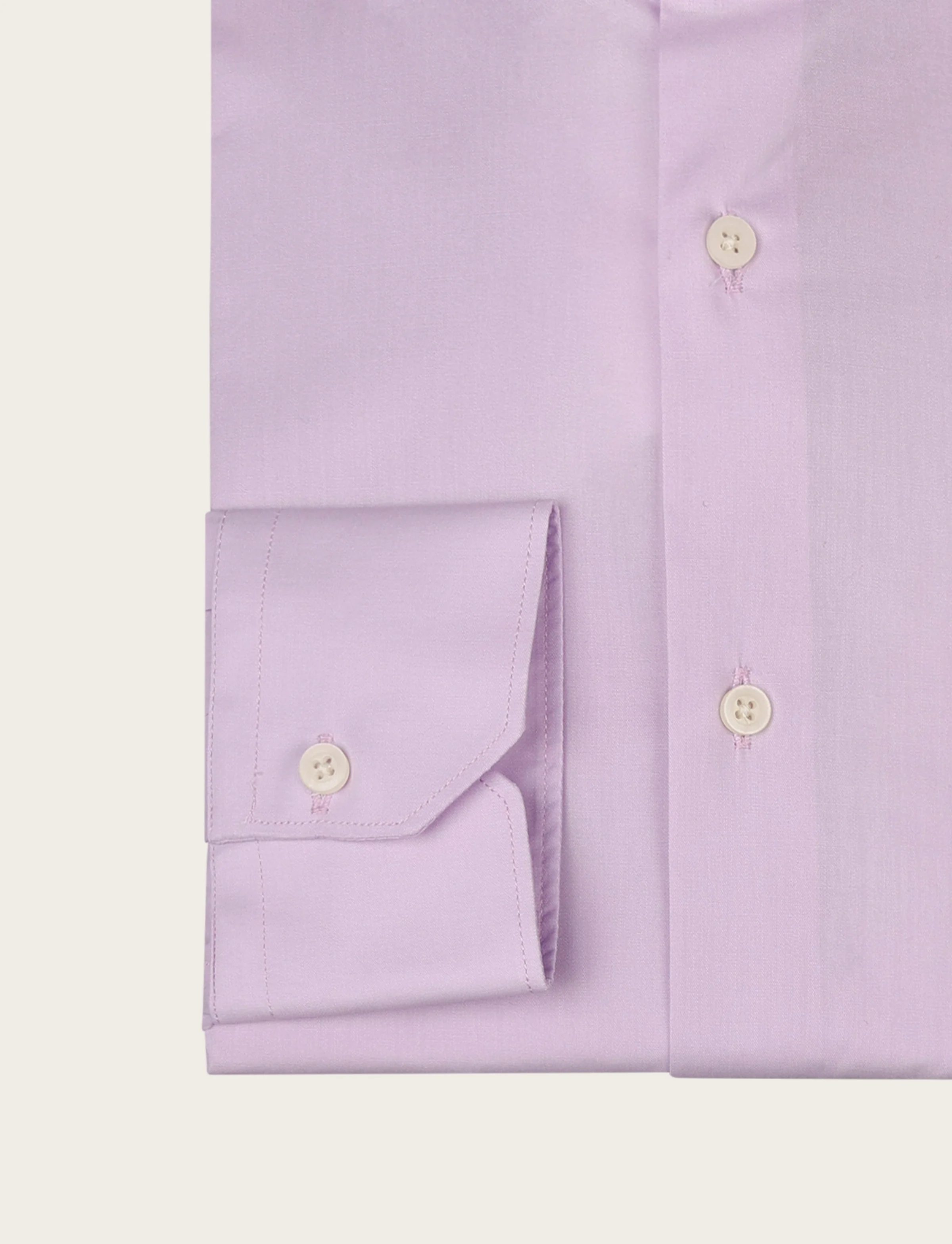 Camicia tinta unita in cotone stretch - Image 15