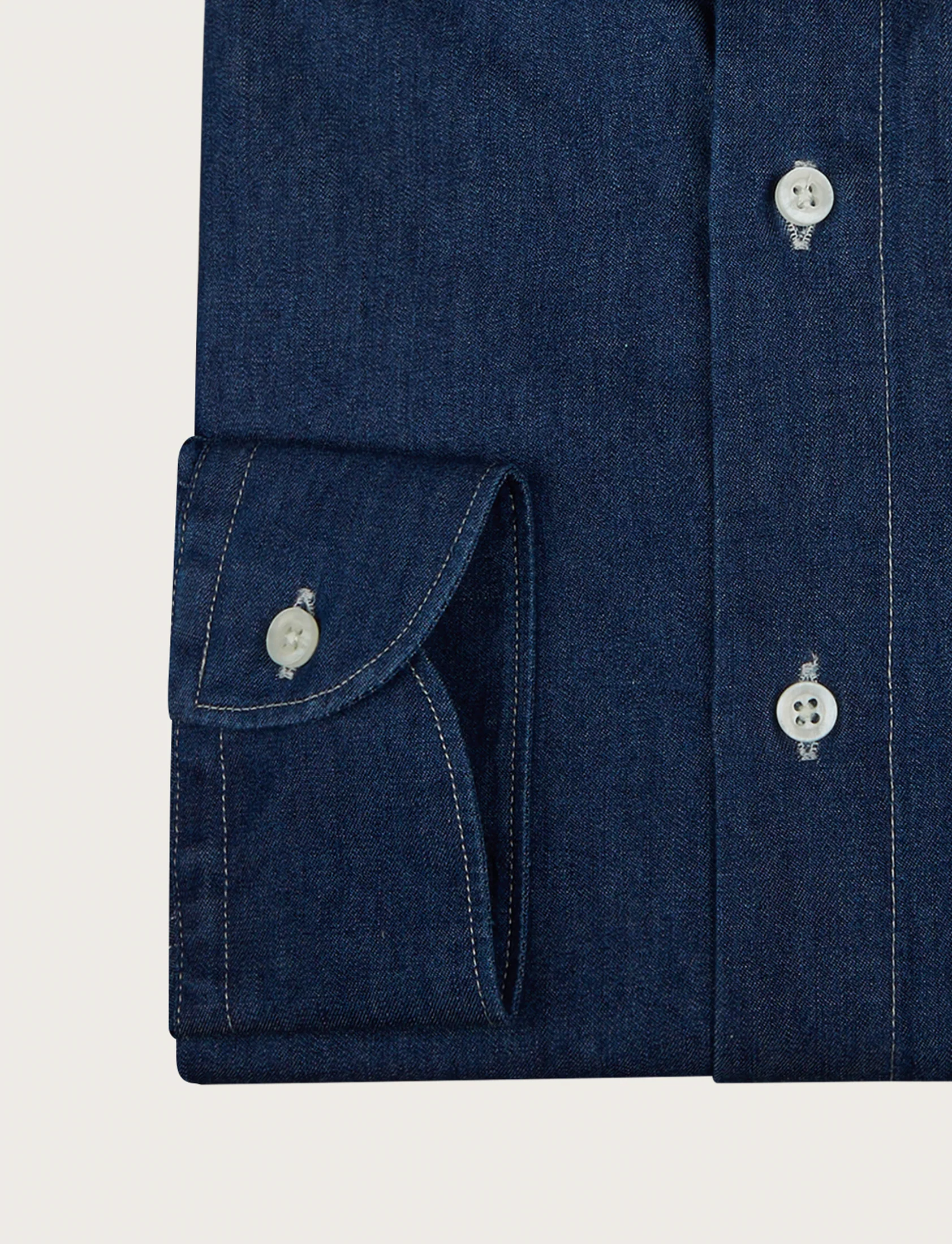 Camicia in denim 100% cotone - Image 3