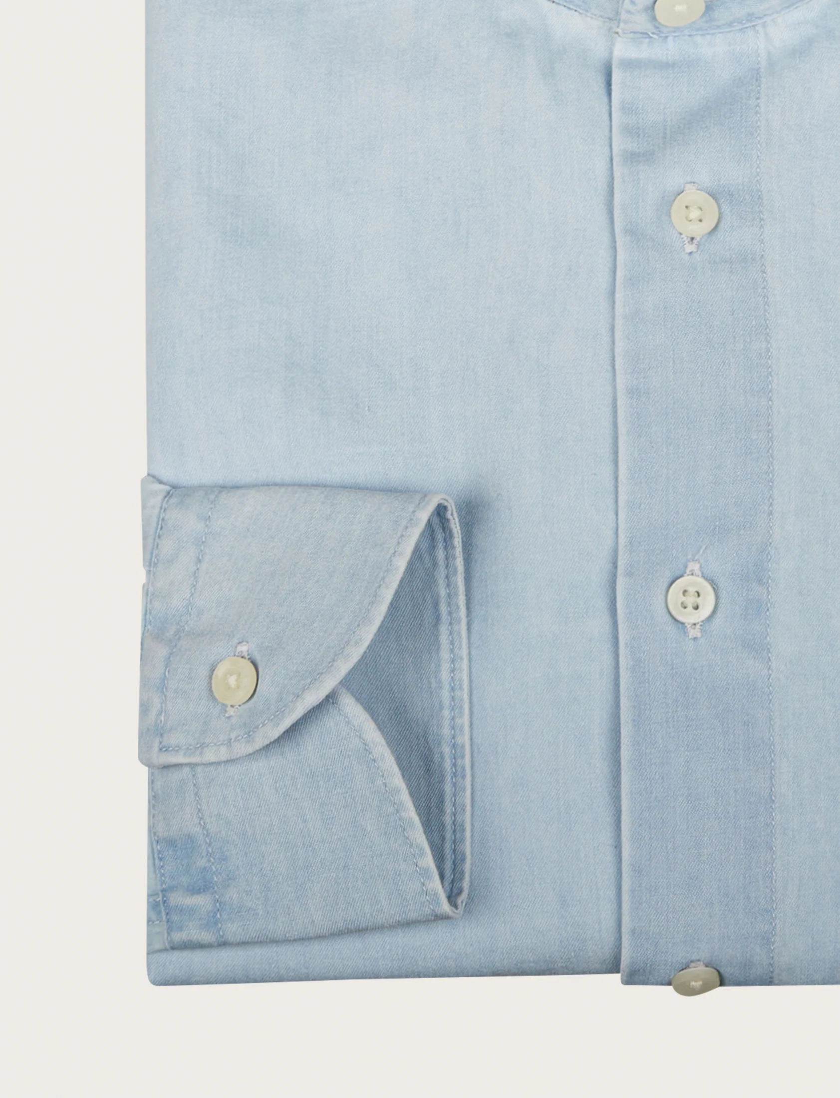 Camicia in denim 100% cotone - Image 6