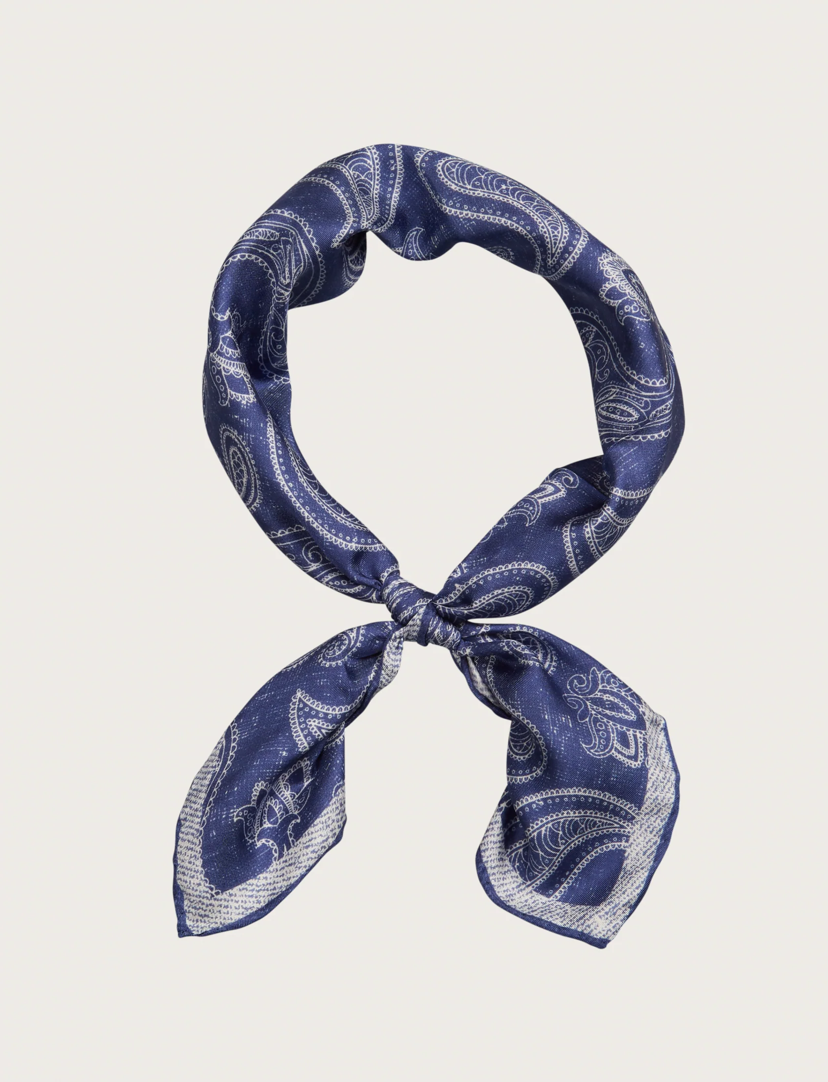 Foulard in seta fantasia cachemire - Image 5