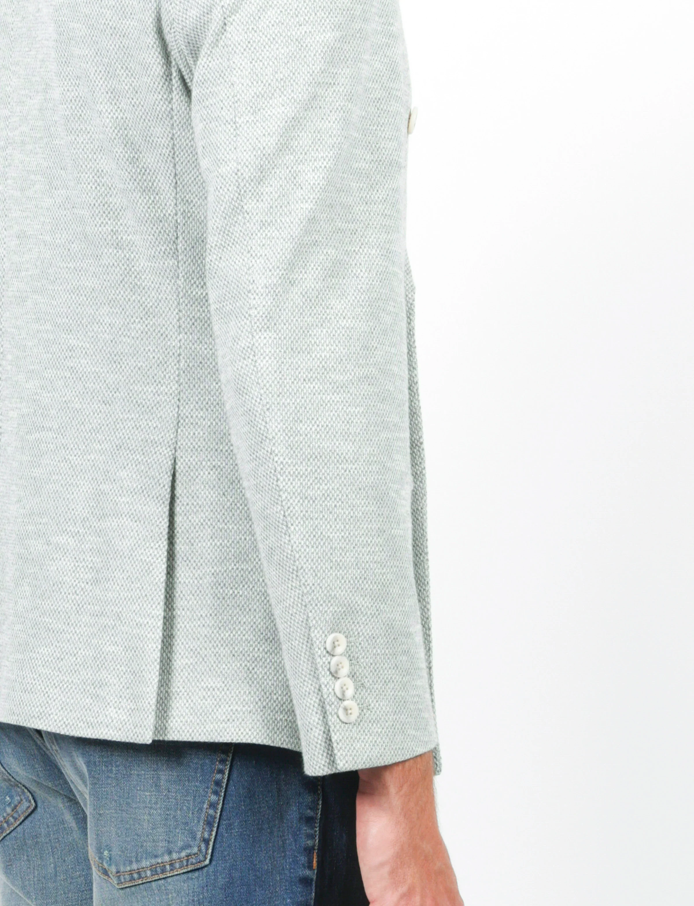 Giacca doppiopetto in maglia - Image 6