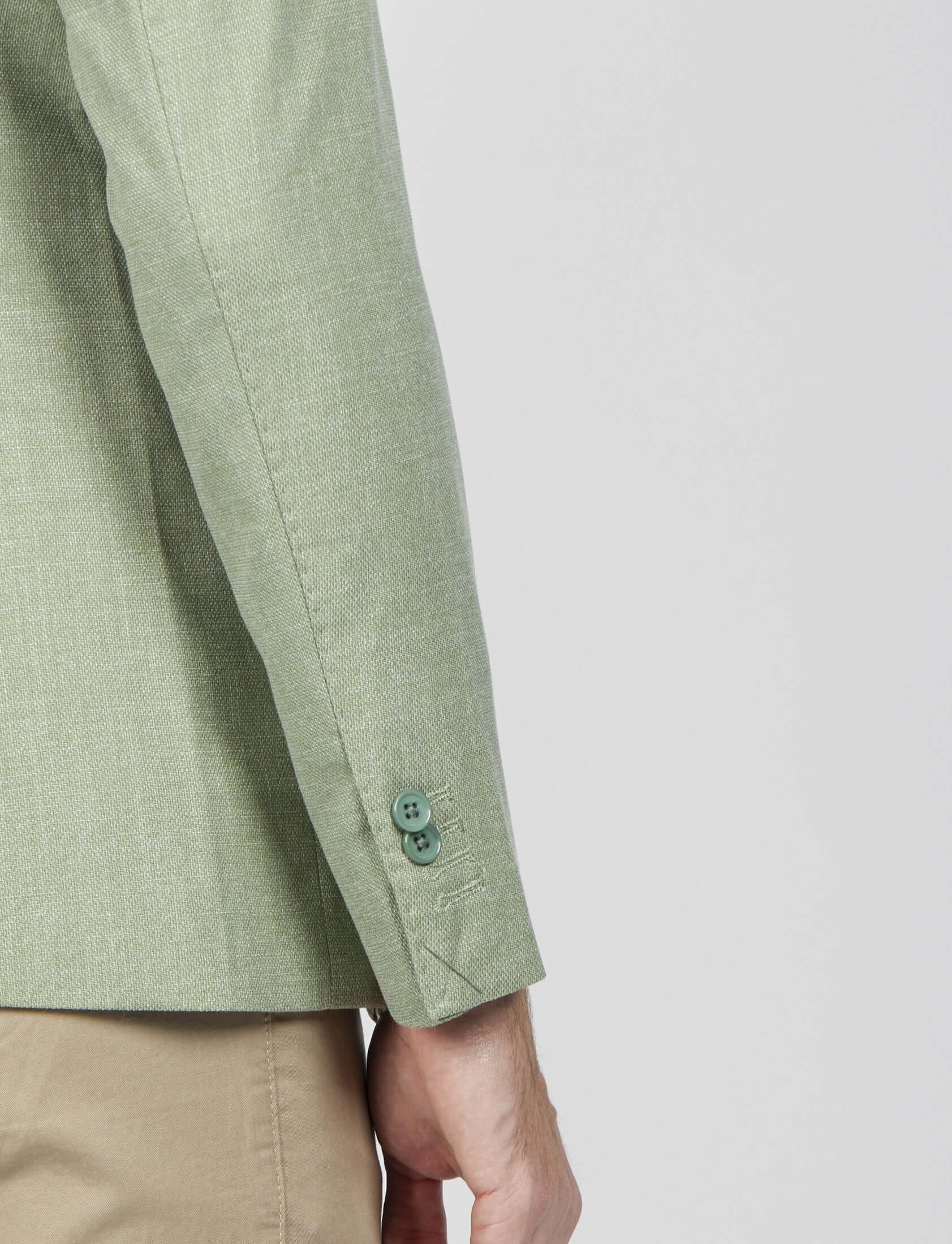 Giacca classica in dobby - Image 5