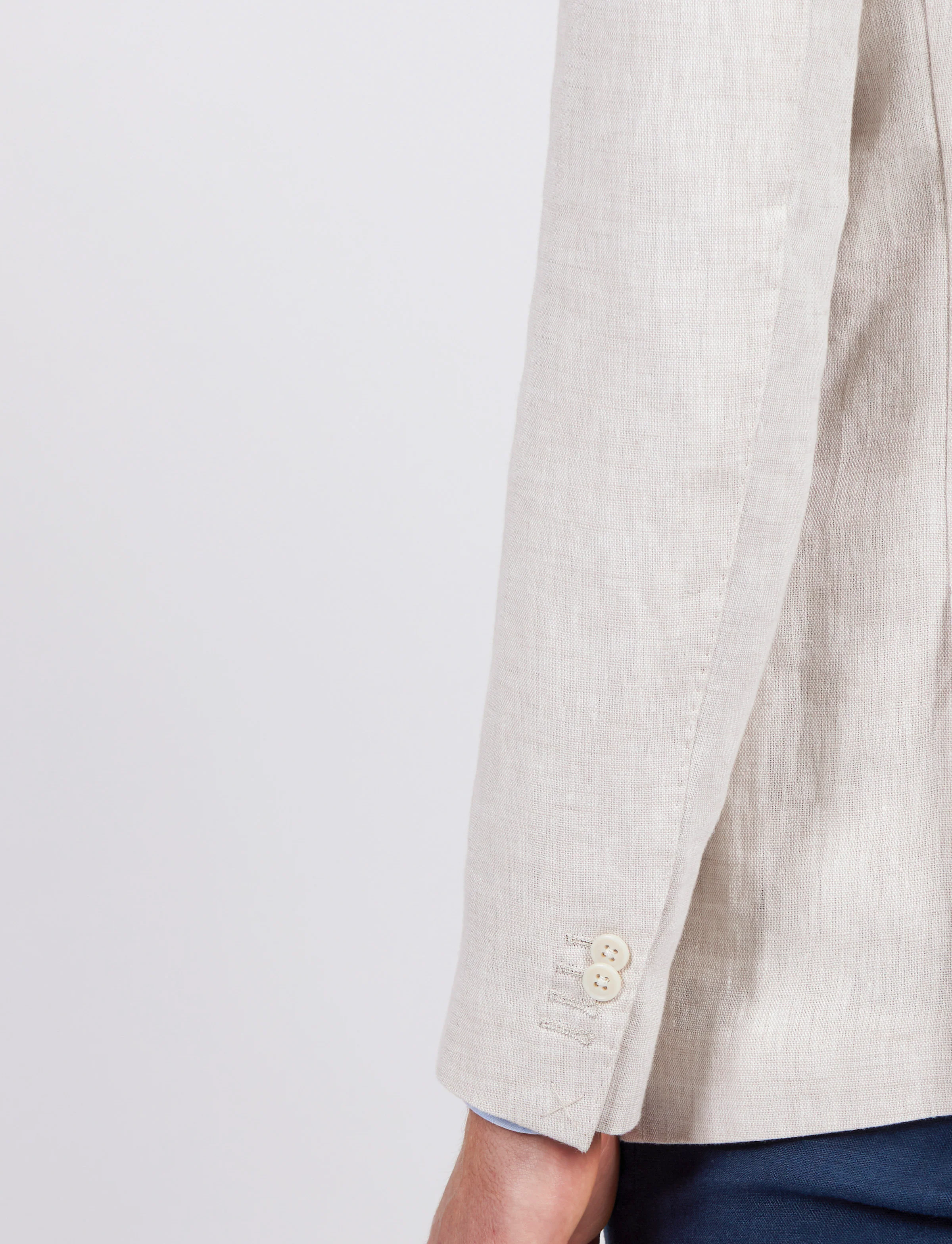 Giacca monopetto in lino - Image 10