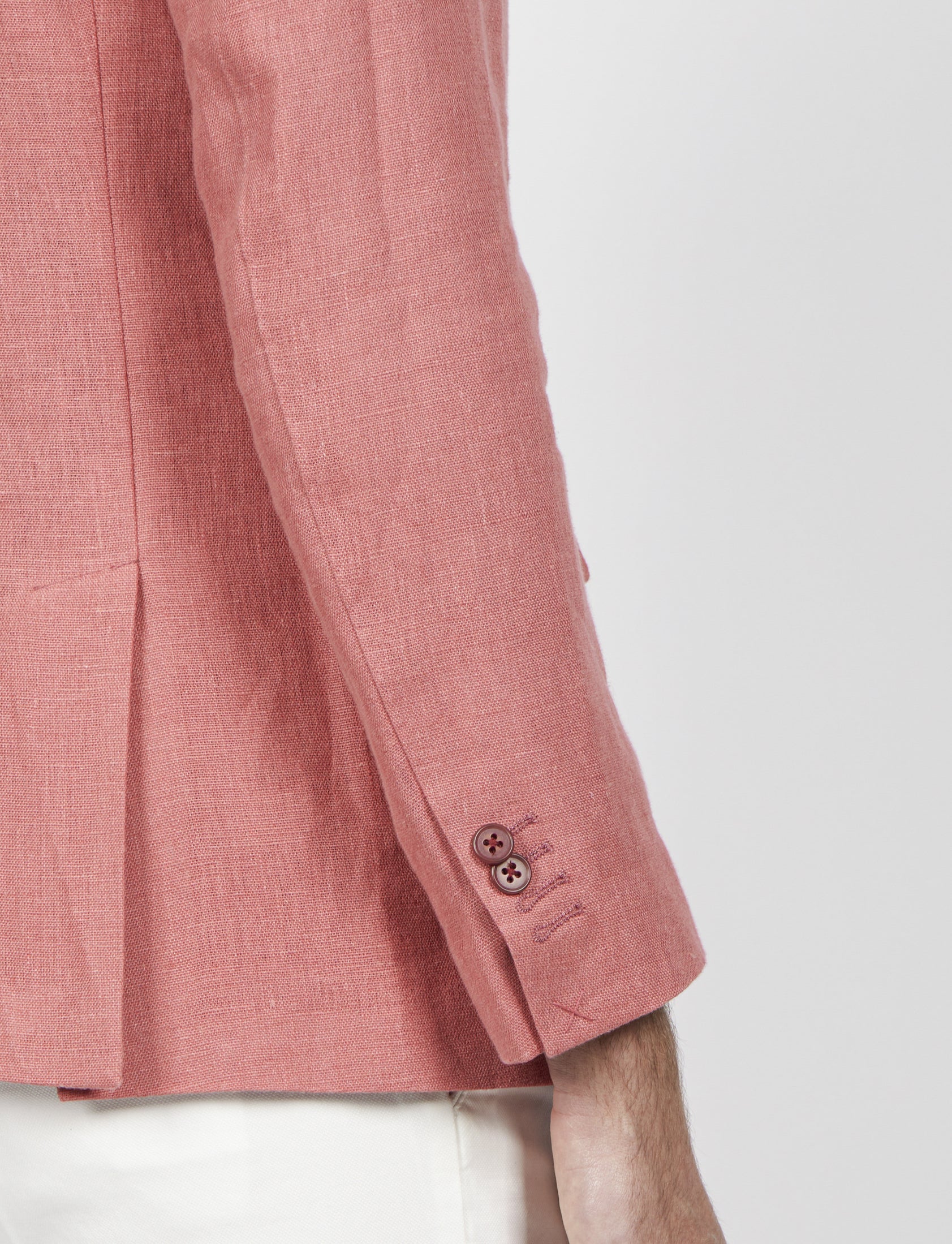 Giacca monopetto in lino - Image 22