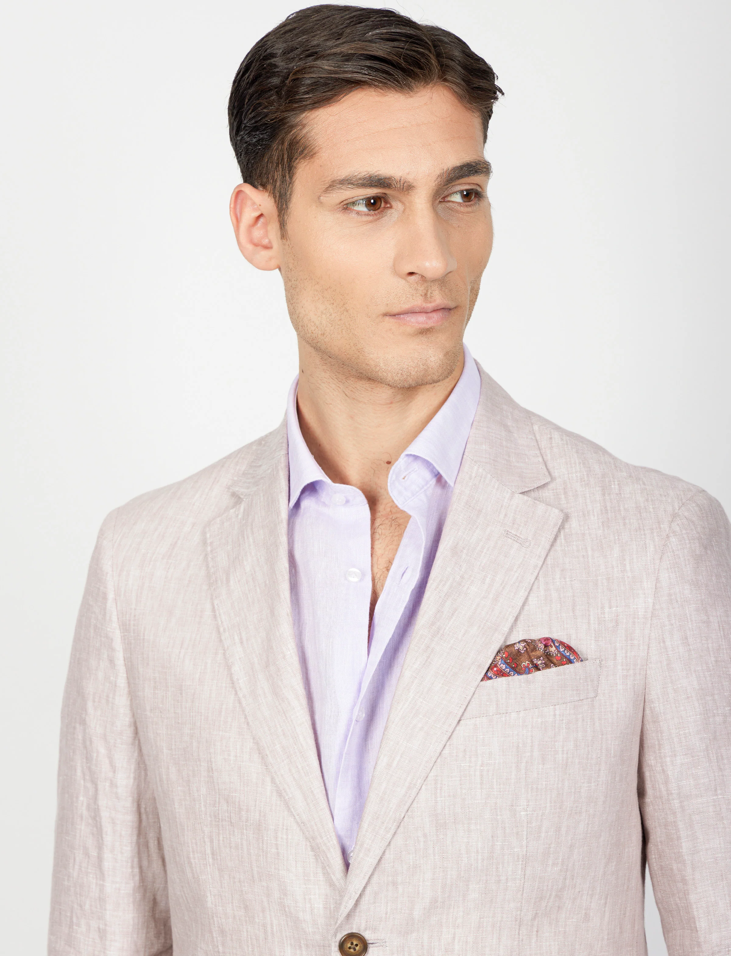 Giacca in lino melange - Image 10