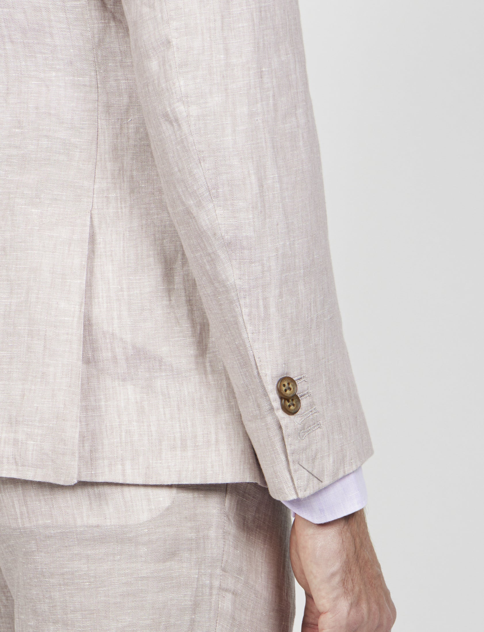 Giacca in lino melange - Image 11