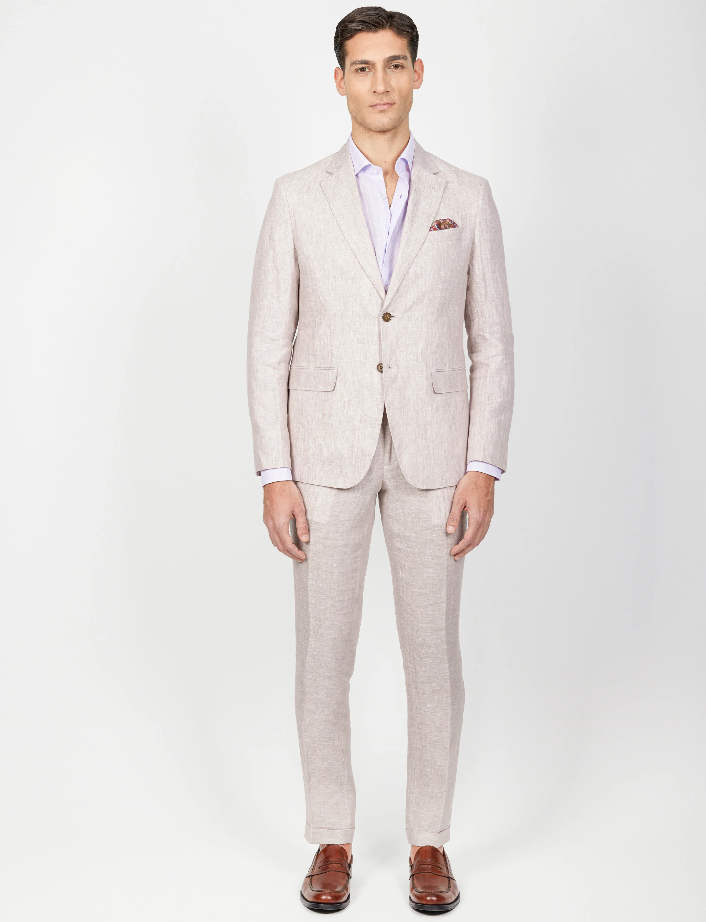 Giacca in lino melange - Image 13