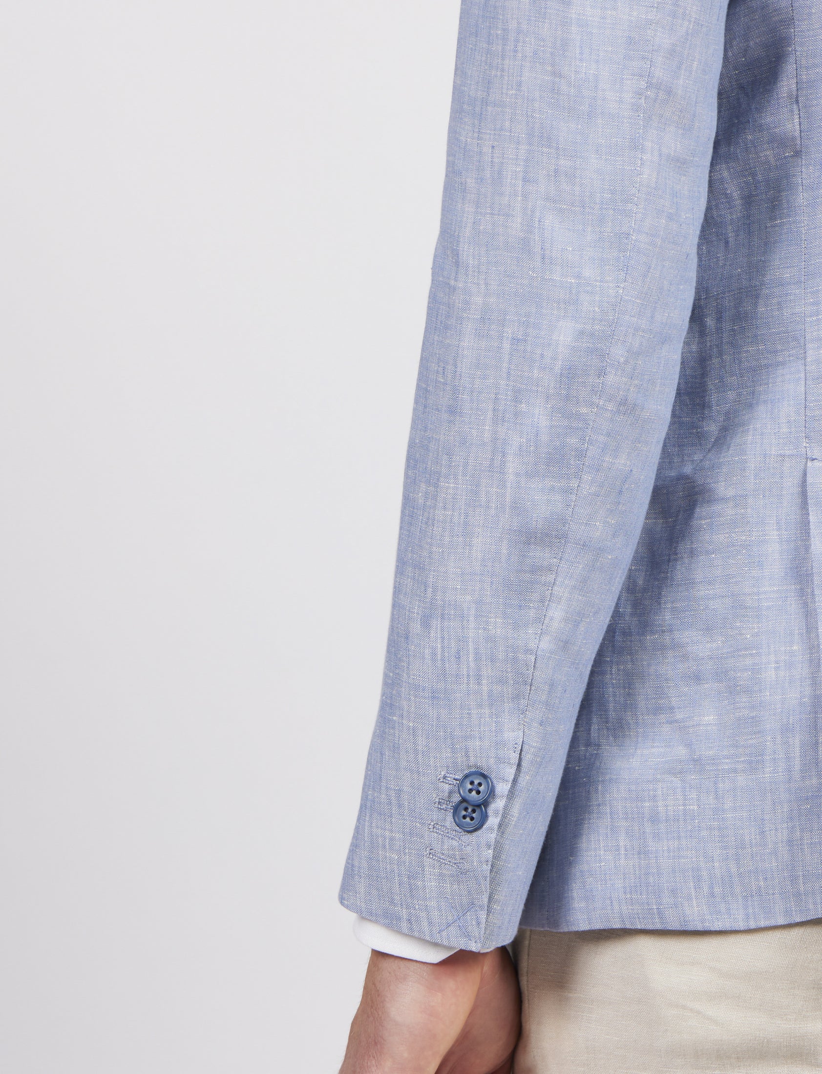 Giacca in lino melange - Image 17