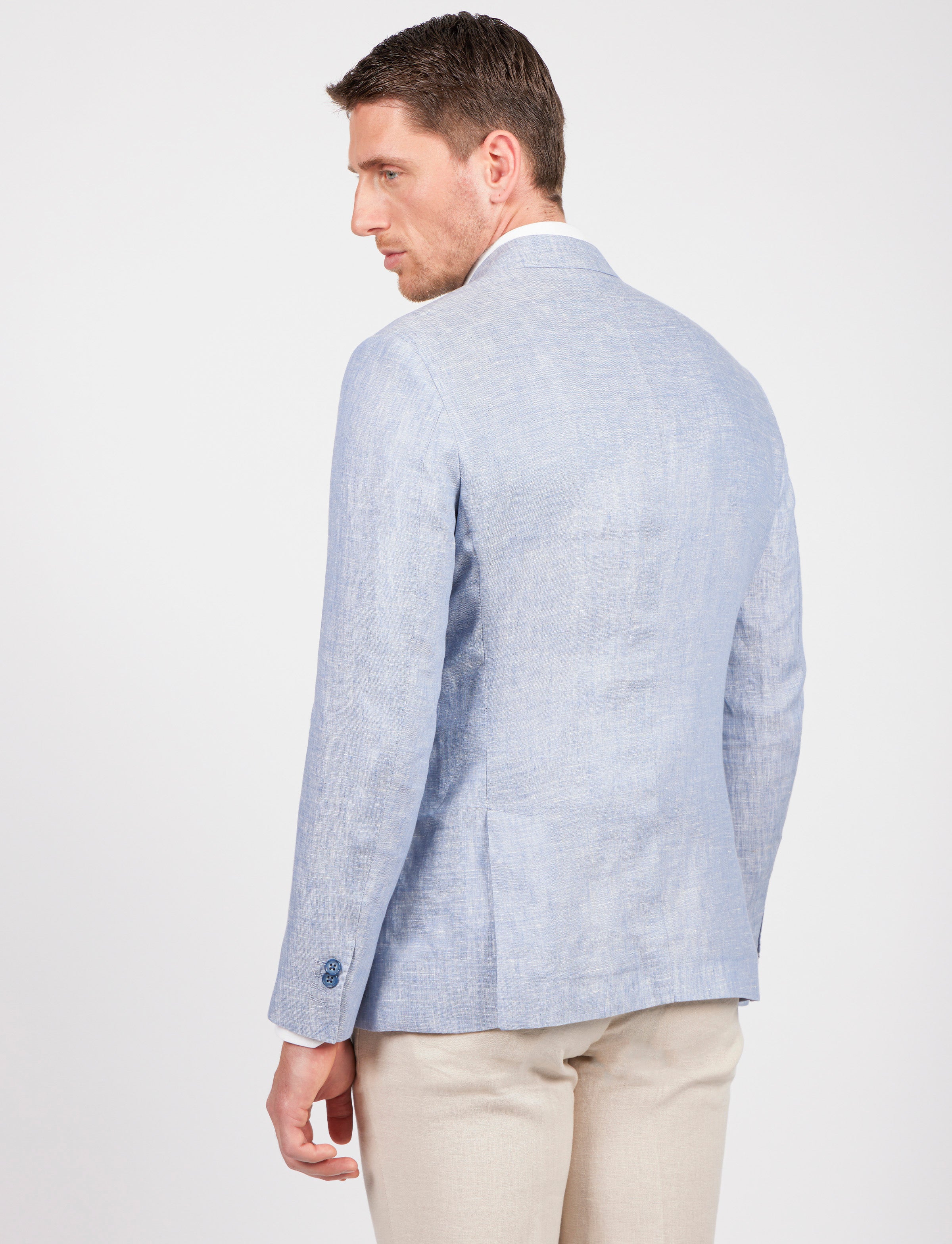 Giacca in lino melange - Image 19