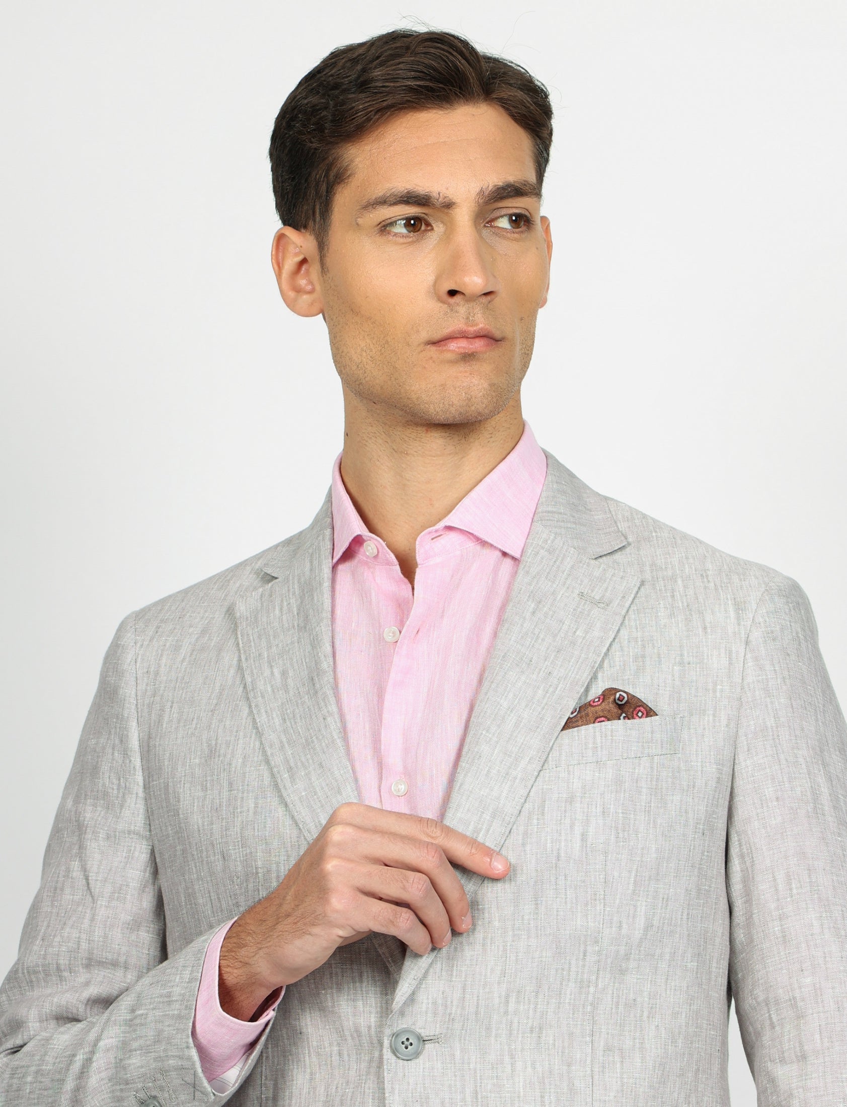 Giacca in lino melange - Image 4