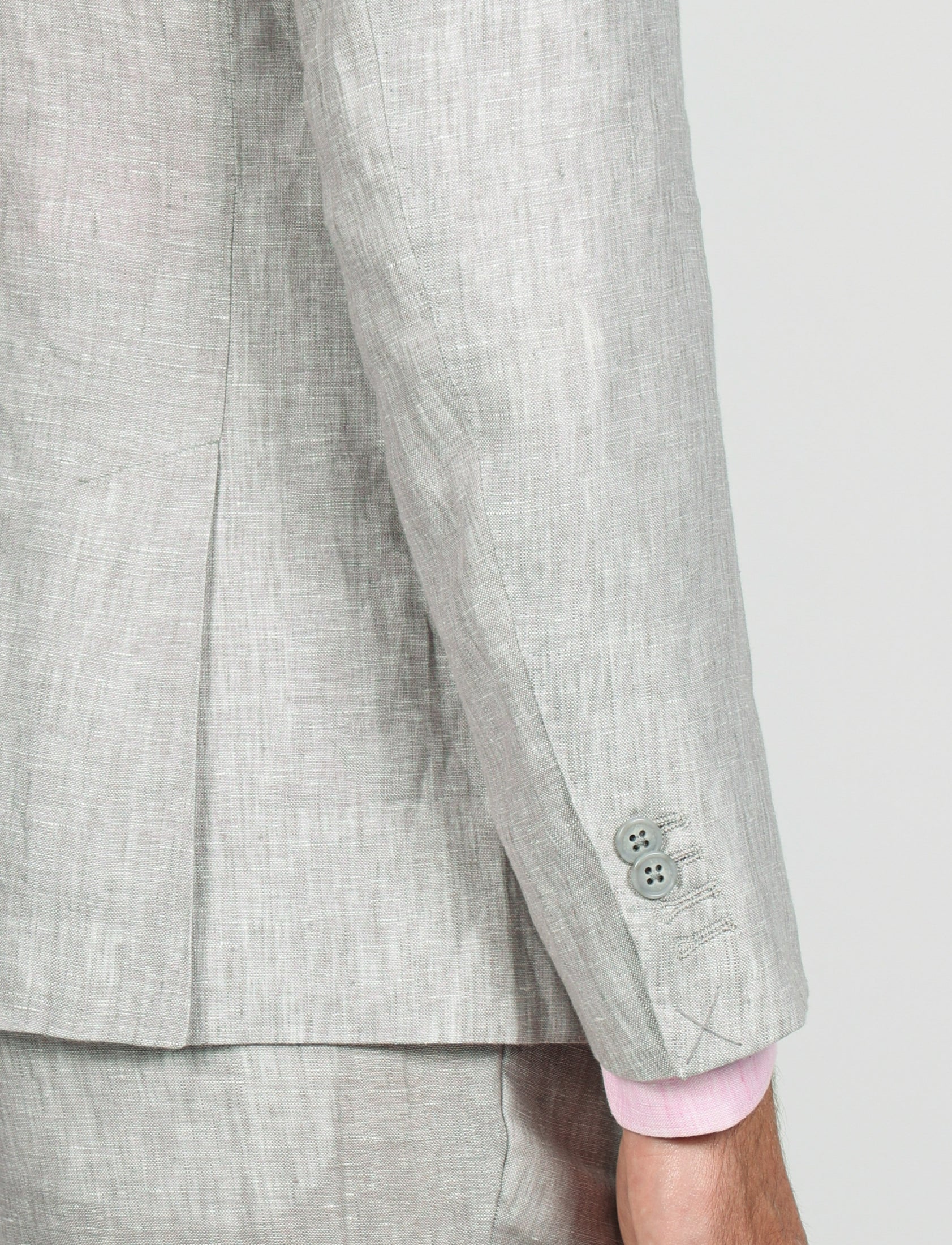 Giacca in lino melange - Image 6