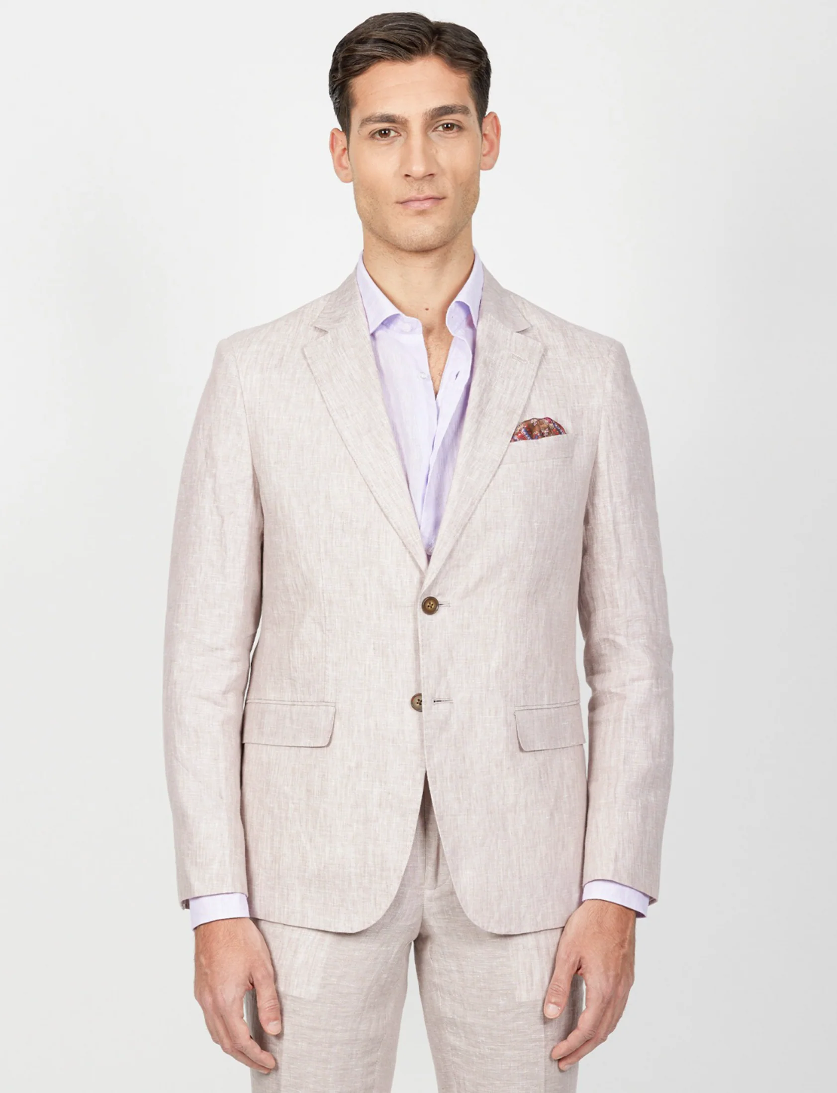 Giacca in lino melange - Image 8