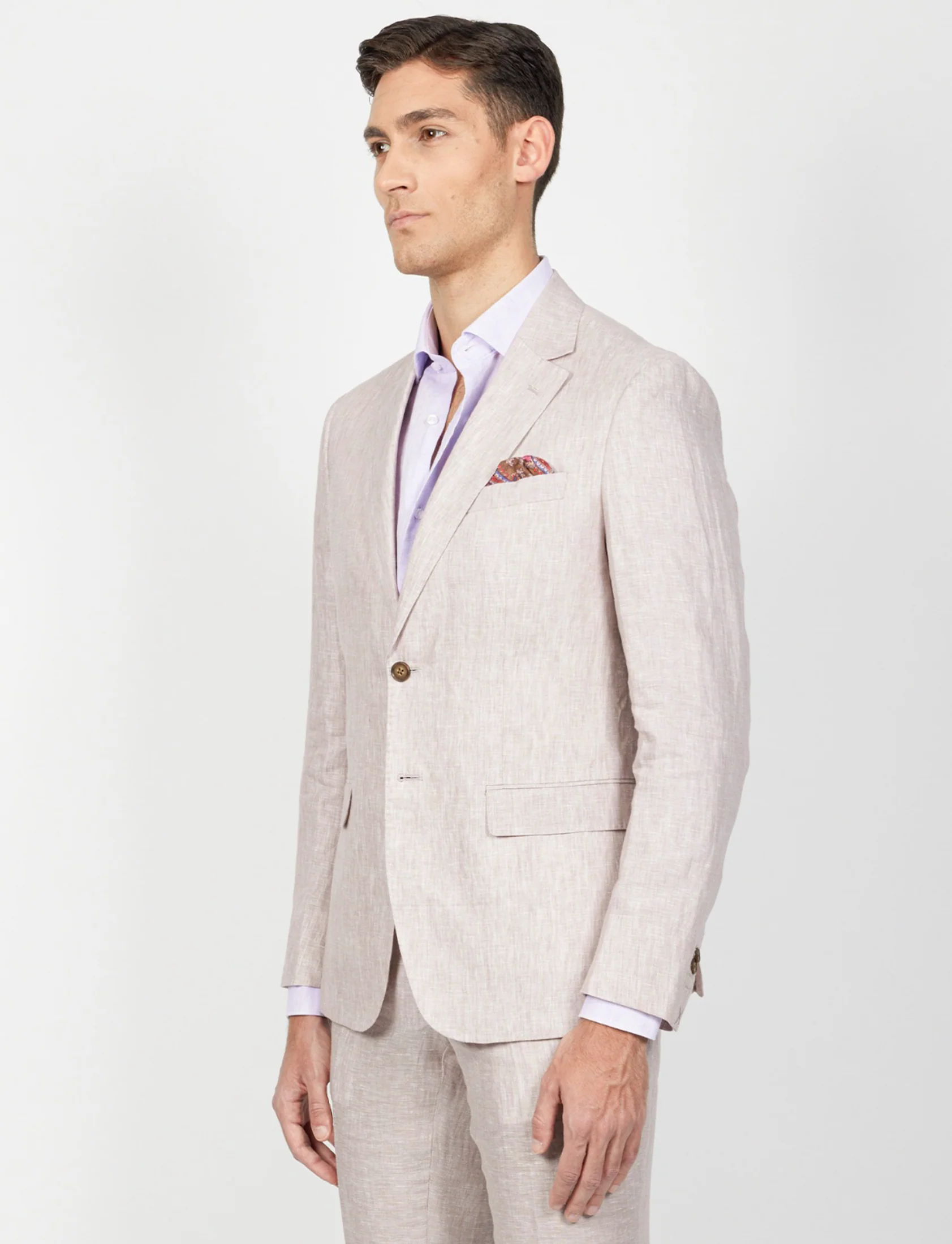 Giacca in lino melange - Image 9