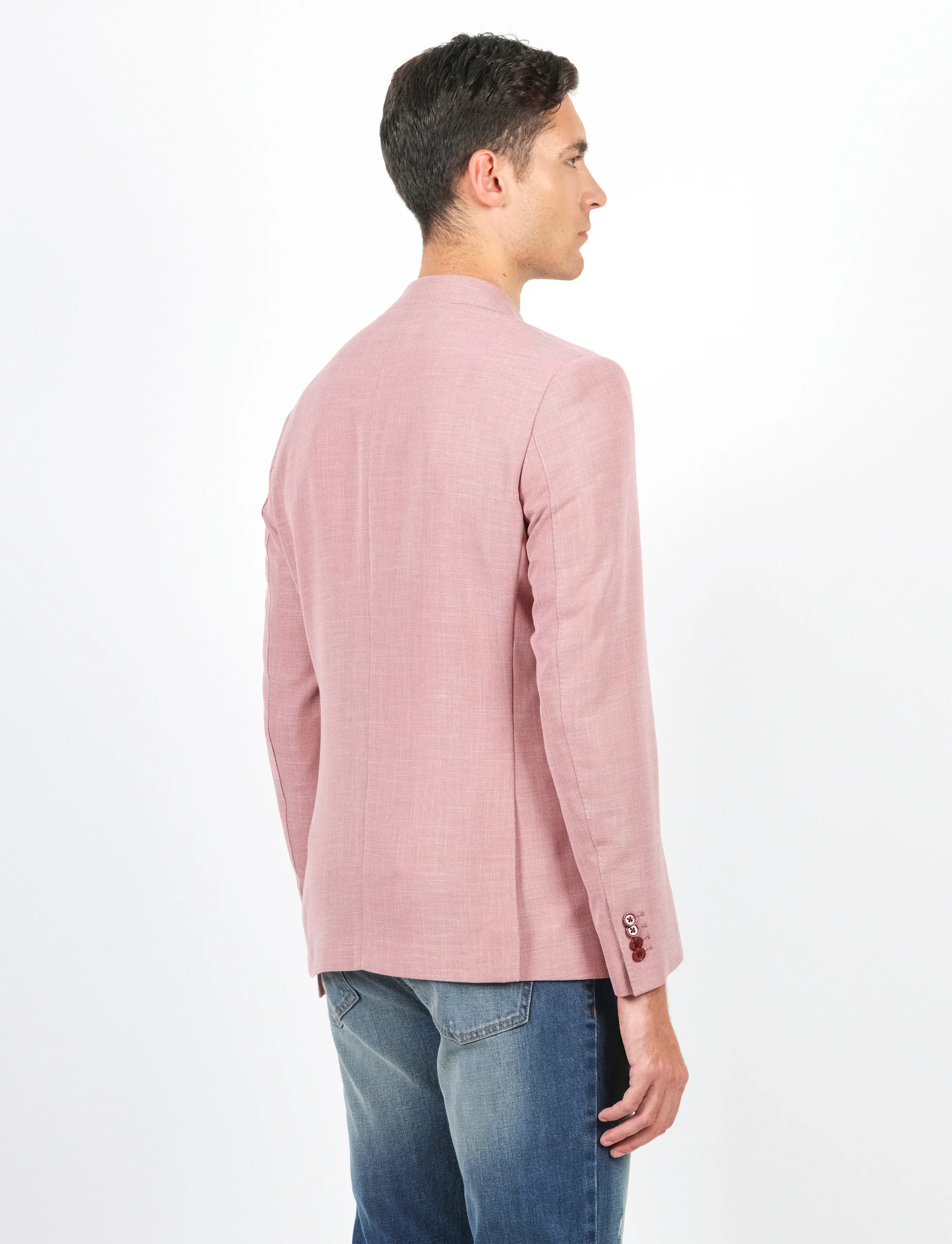 Giacca tessuto nido d'ape a due bottoni - Image 15