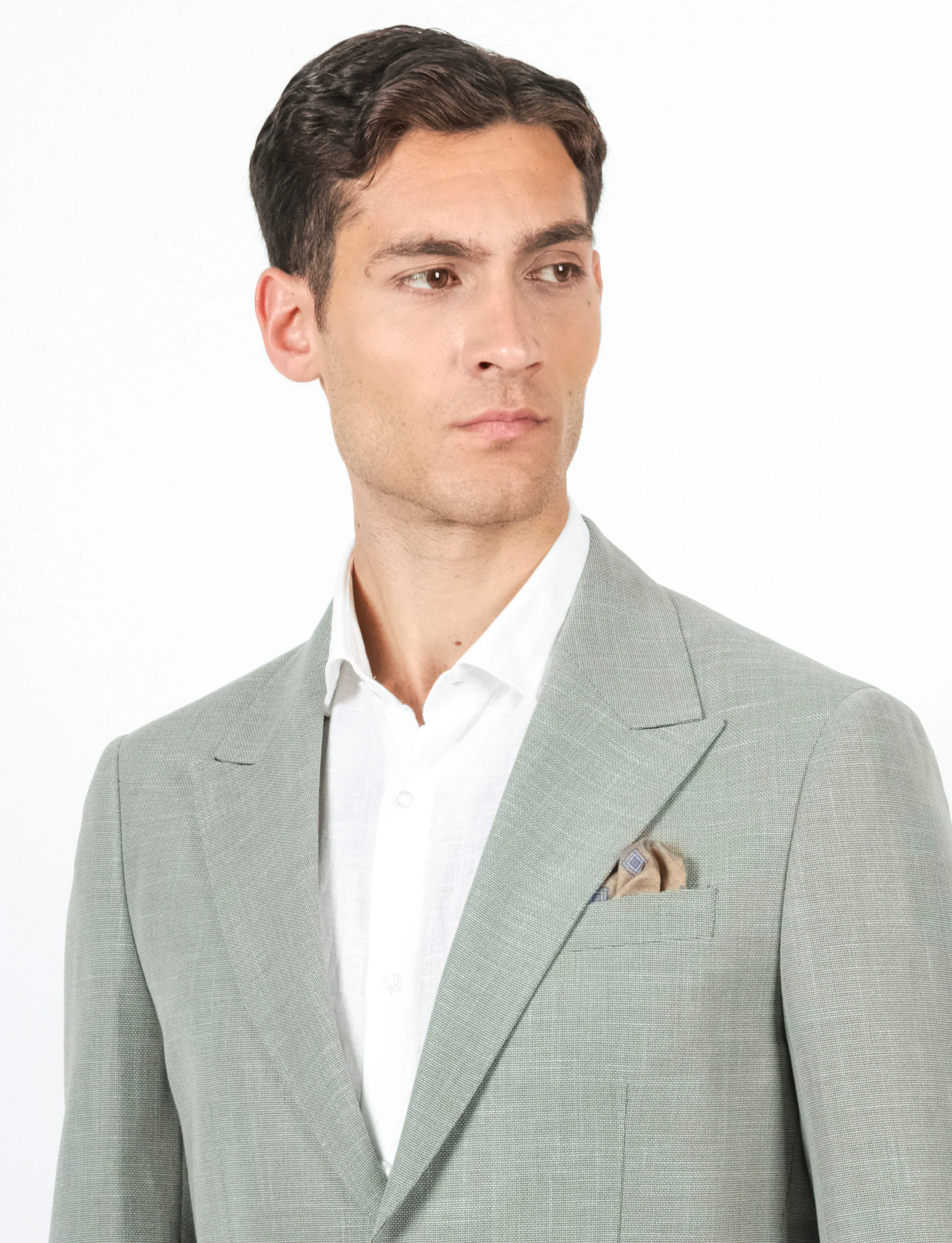 Giacca tessuto nido d'ape a due bottoni - Image 3