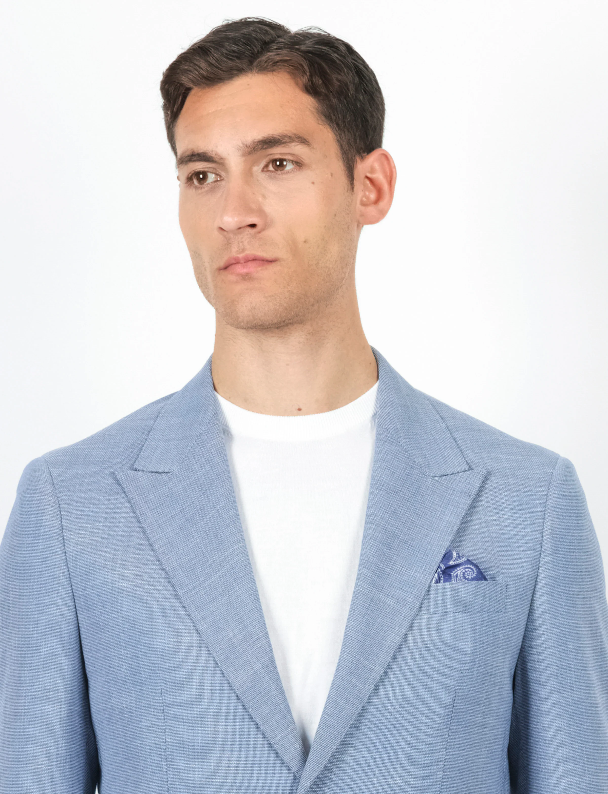 Giacca tessuto nido d'ape a due bottoni - Image 8