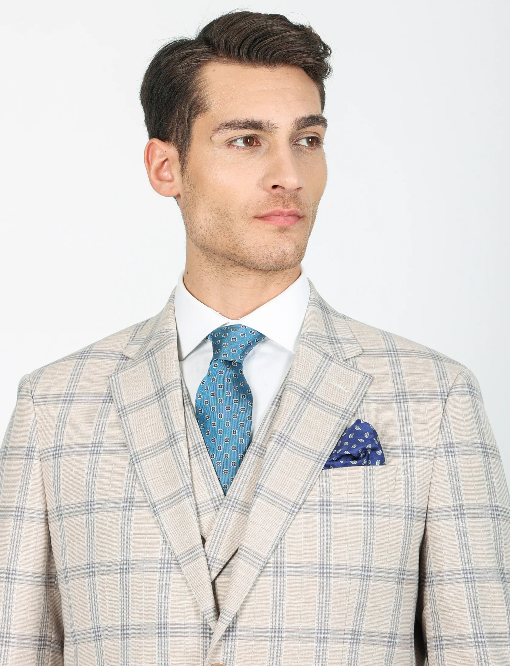 Giacca fantasia galles petto a lancia - Image 10