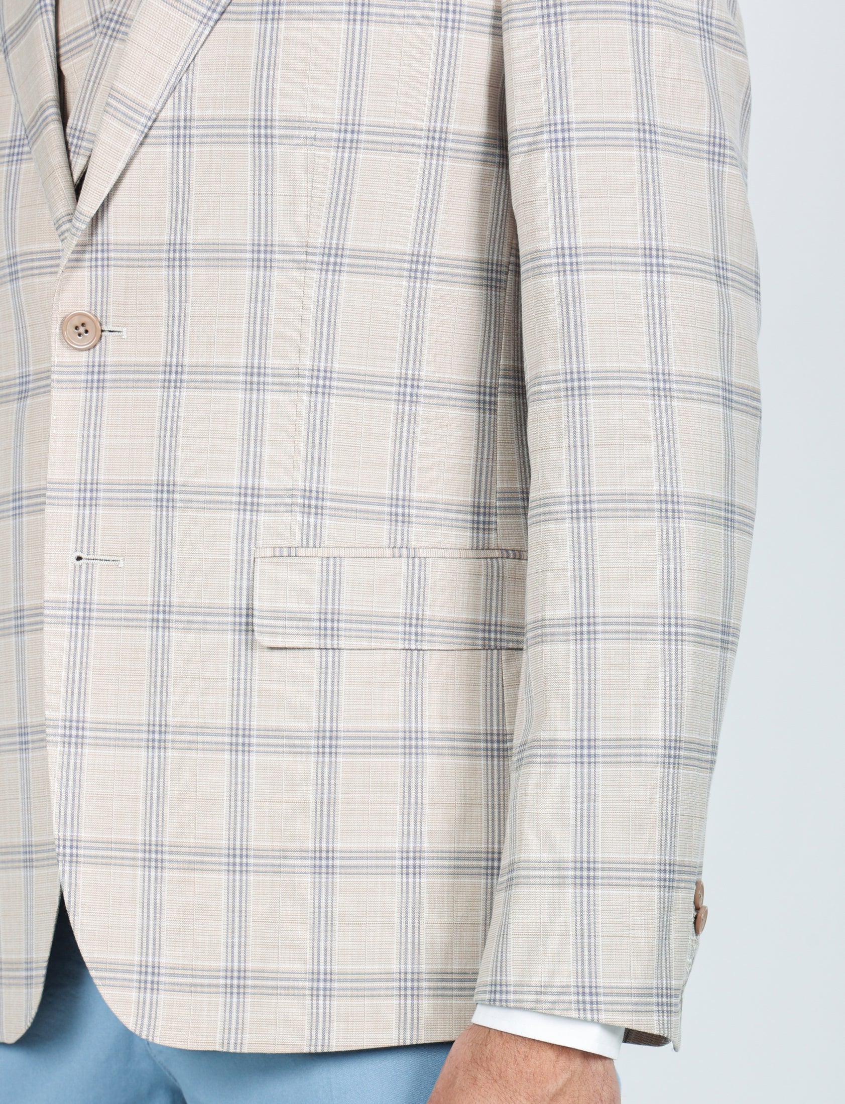 Giacca fantasia galles petto a lancia - Image 11