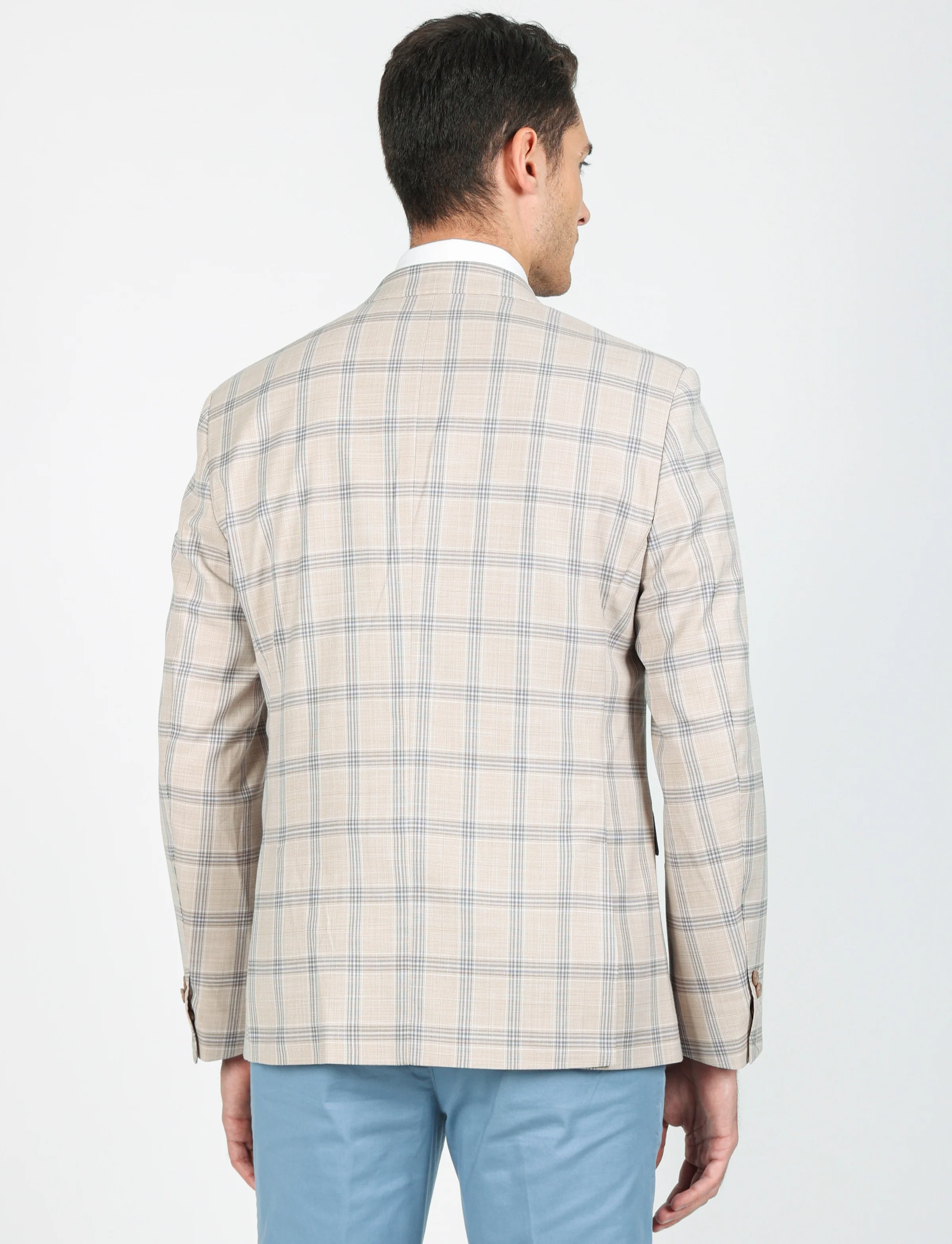 Giacca fantasia galles petto a lancia - Image 12