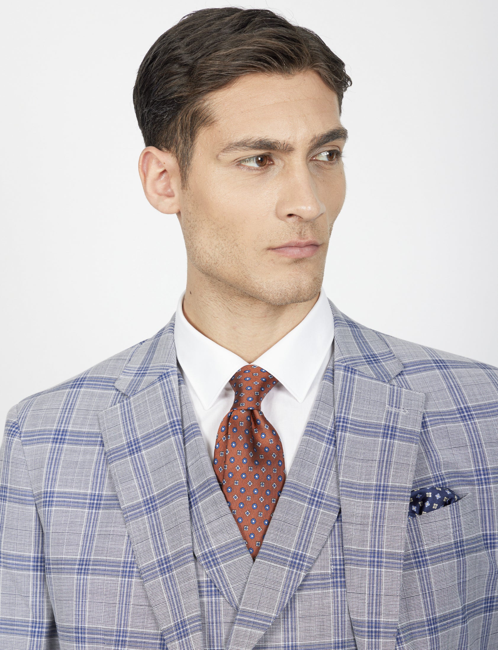 Giacca fantasia galles petto a lancia - Image 4