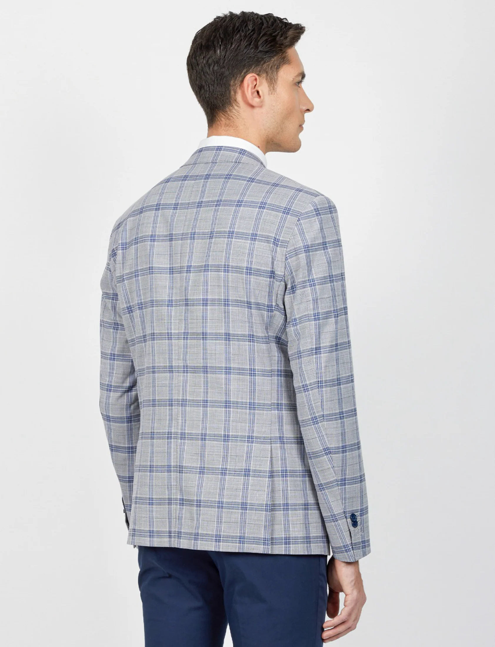 Giacca fantasia galles petto a lancia - Image 6