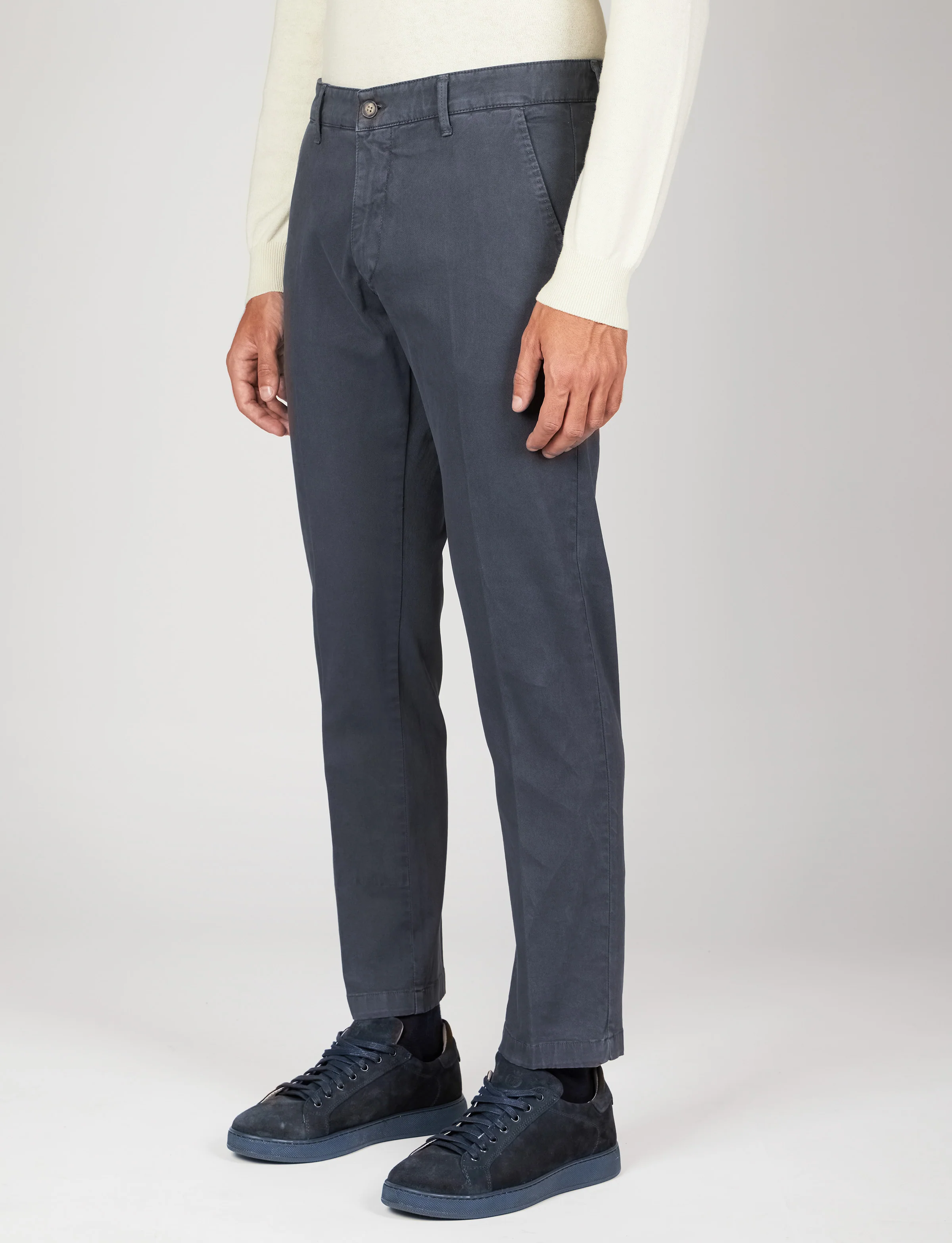 Pantaloni in twill di cotone - Image 17
