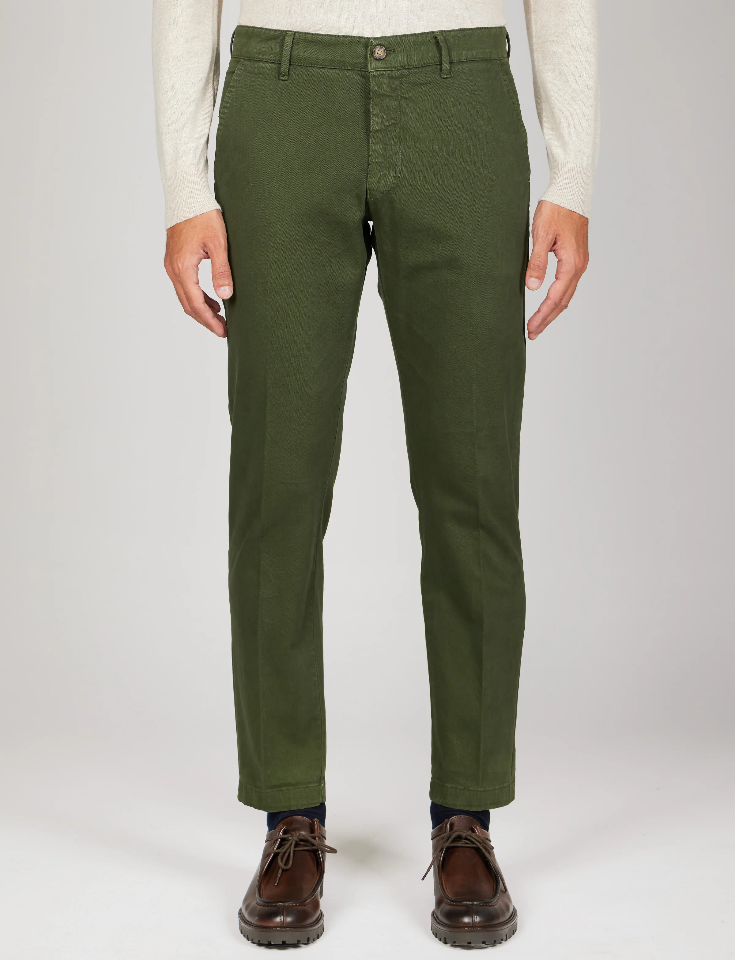 Pantaloni in twill di cotone - Image 21