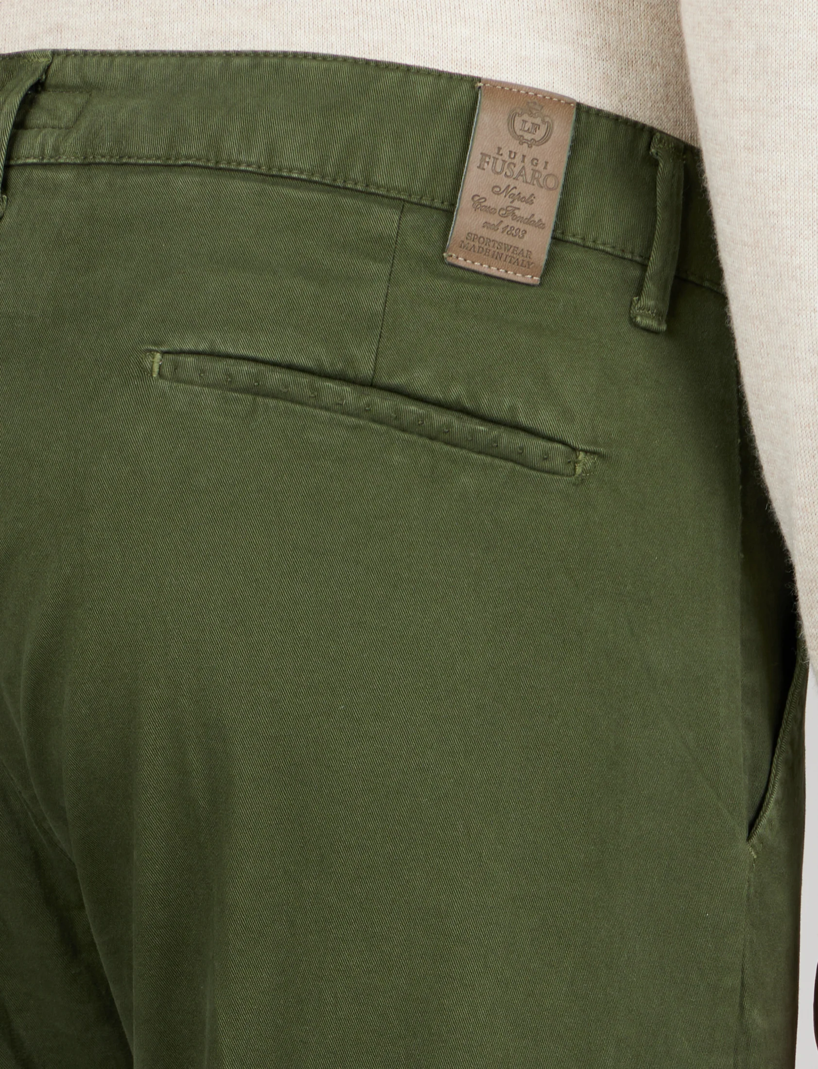 Pantaloni in twill di cotone - Image 25