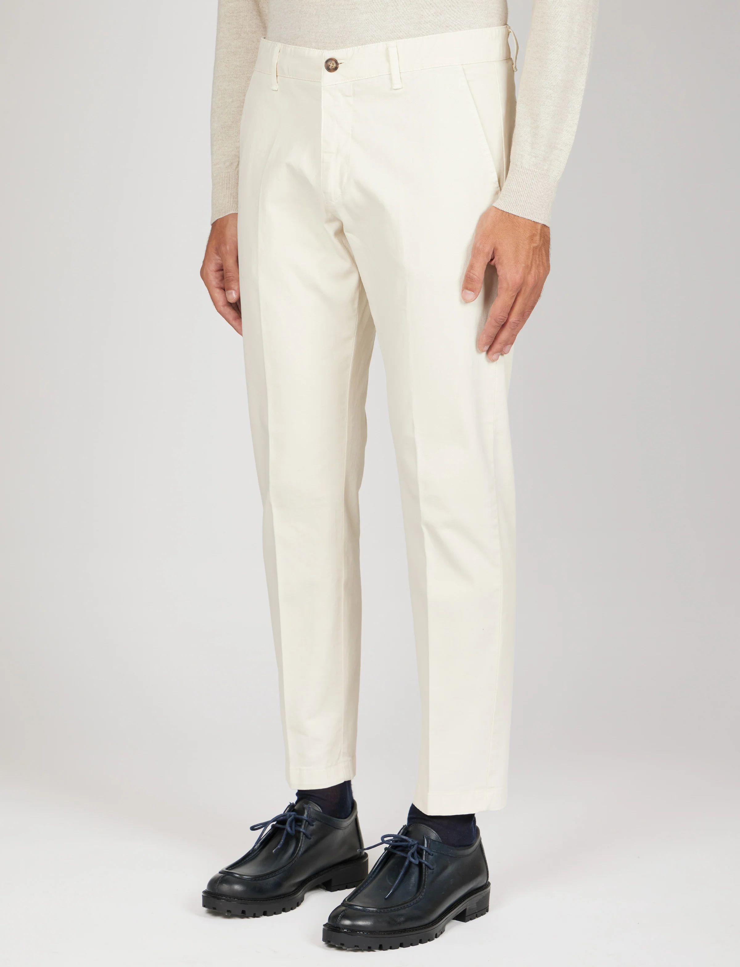 Pantaloni in twill di cotone - Image 32