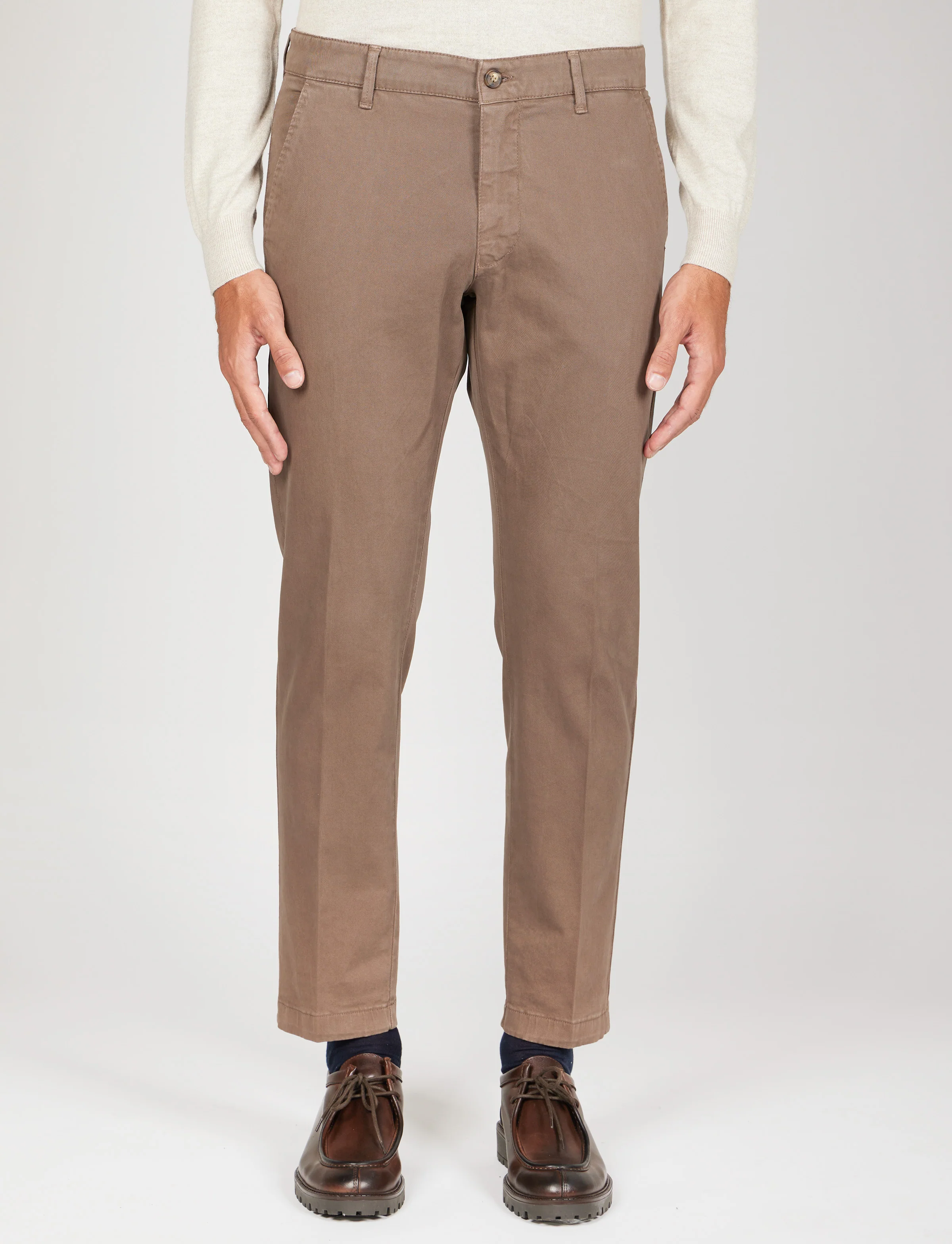 Pantaloni in twill di cotone - Image 6