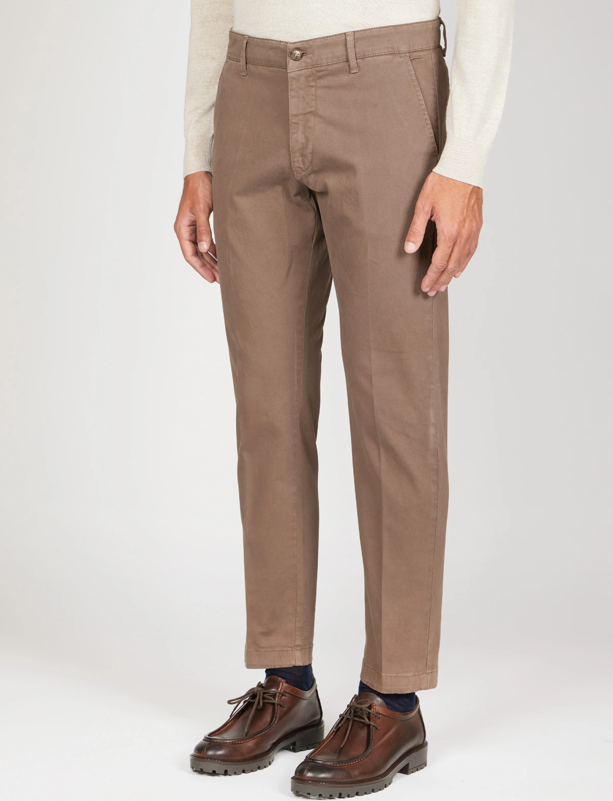Pantaloni in twill di cotone - Image 7